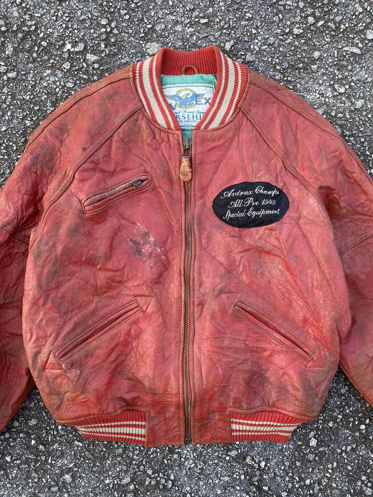 Avirex VINTAGE AVIREX CHAMPS VARSITY JACKET Size US S / EU 44-46 / 1 - 5 Thumbnail