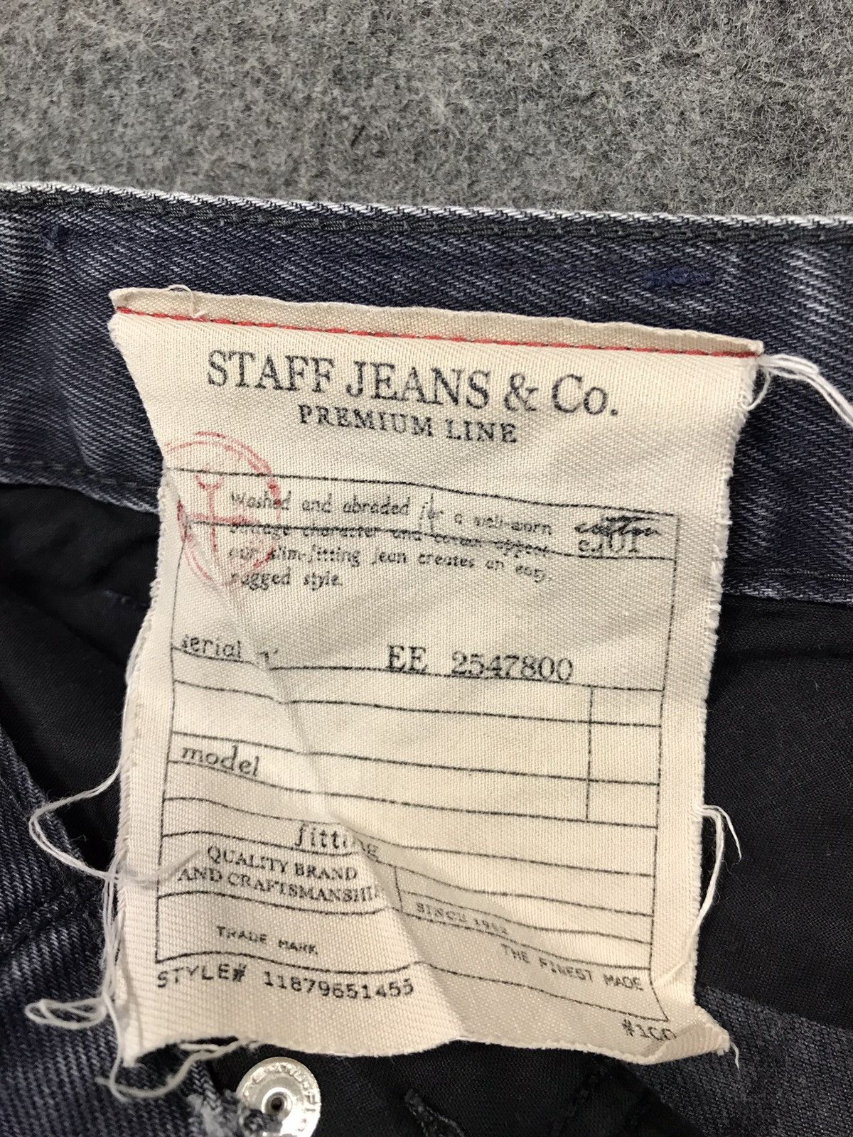 Vintage Vintage Bari Staff Jeans & Co Button Up Style Size US 34 / EU 50 - 16 Thumbnail