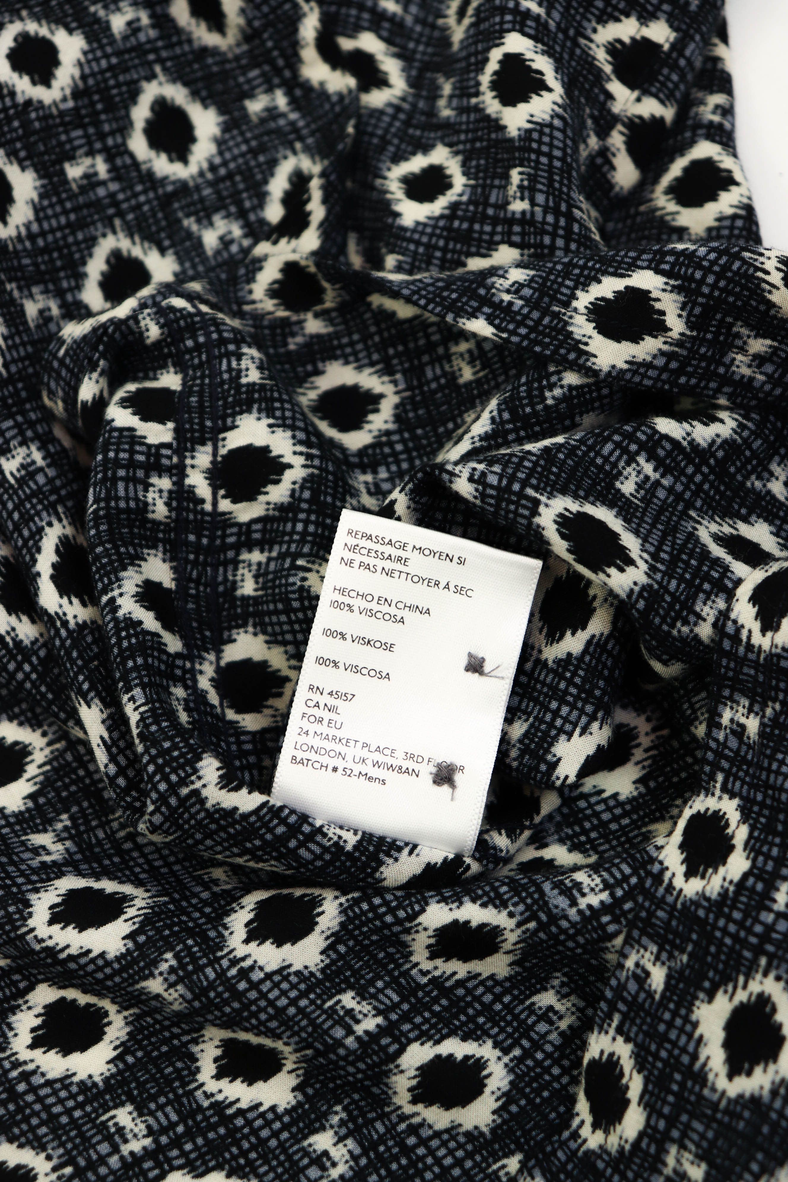 Other Printed Graphics Viscose Abstract Tony Soprano Style Shirt Size US L / EU 52-54 / 3 - 5 Thumbnail