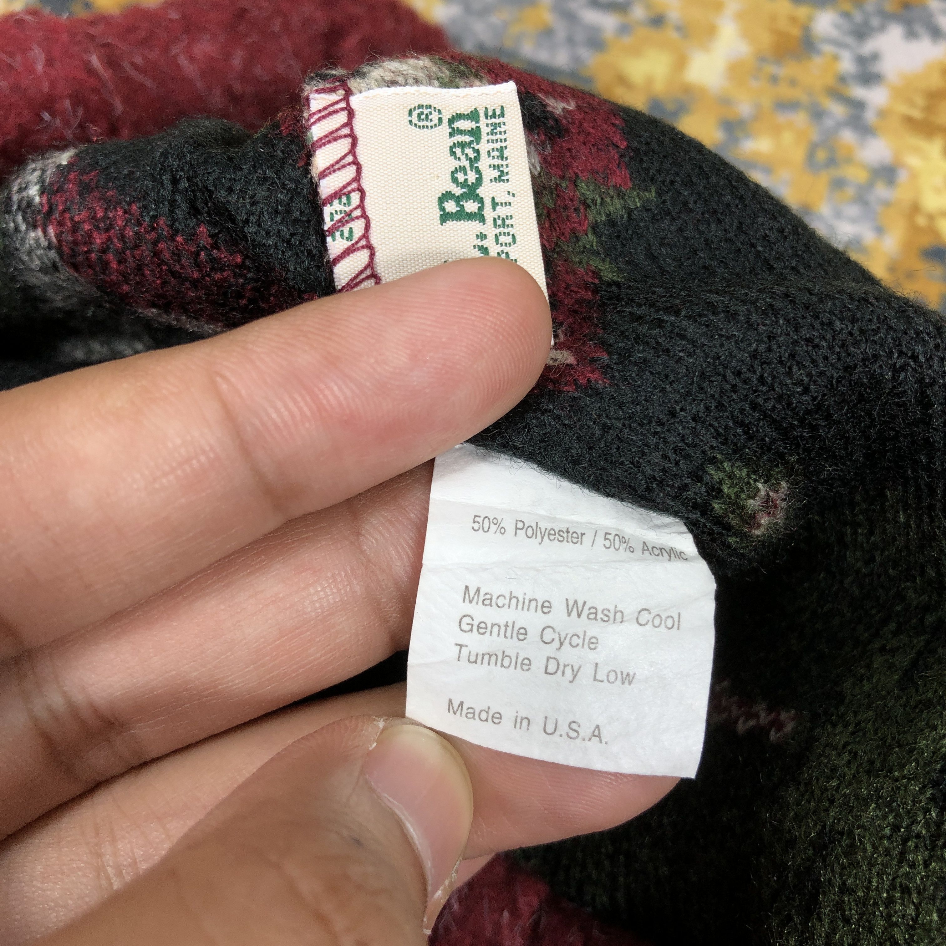 Vintage Vintage L.L.Bean Beanie Hat B1442 Size ONE SIZE - 7 Thumbnail
