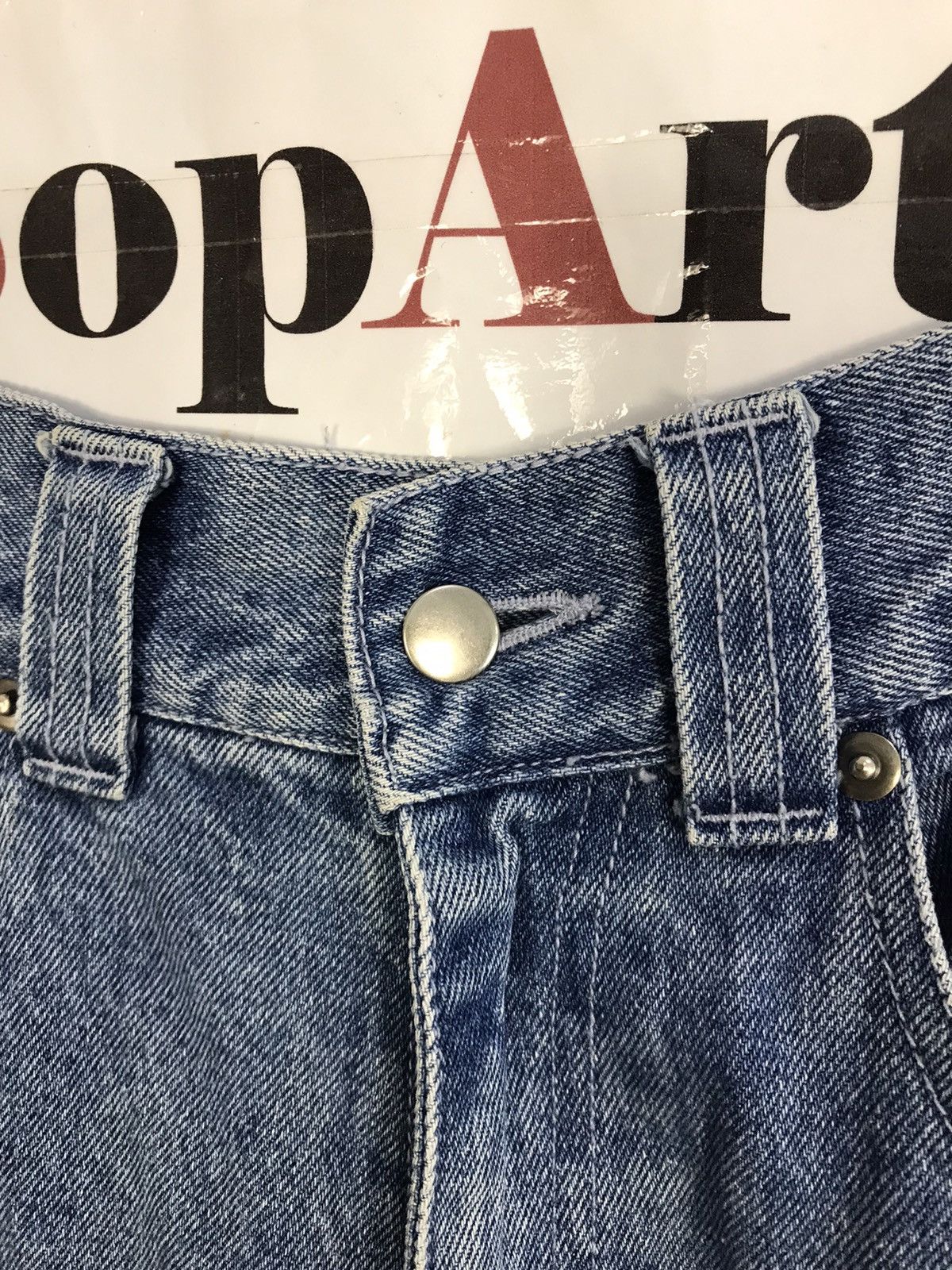 Vintage Vintage Fumes Hip Hop Style Zipper Jeans Design Size US 33 - 7 Thumbnail