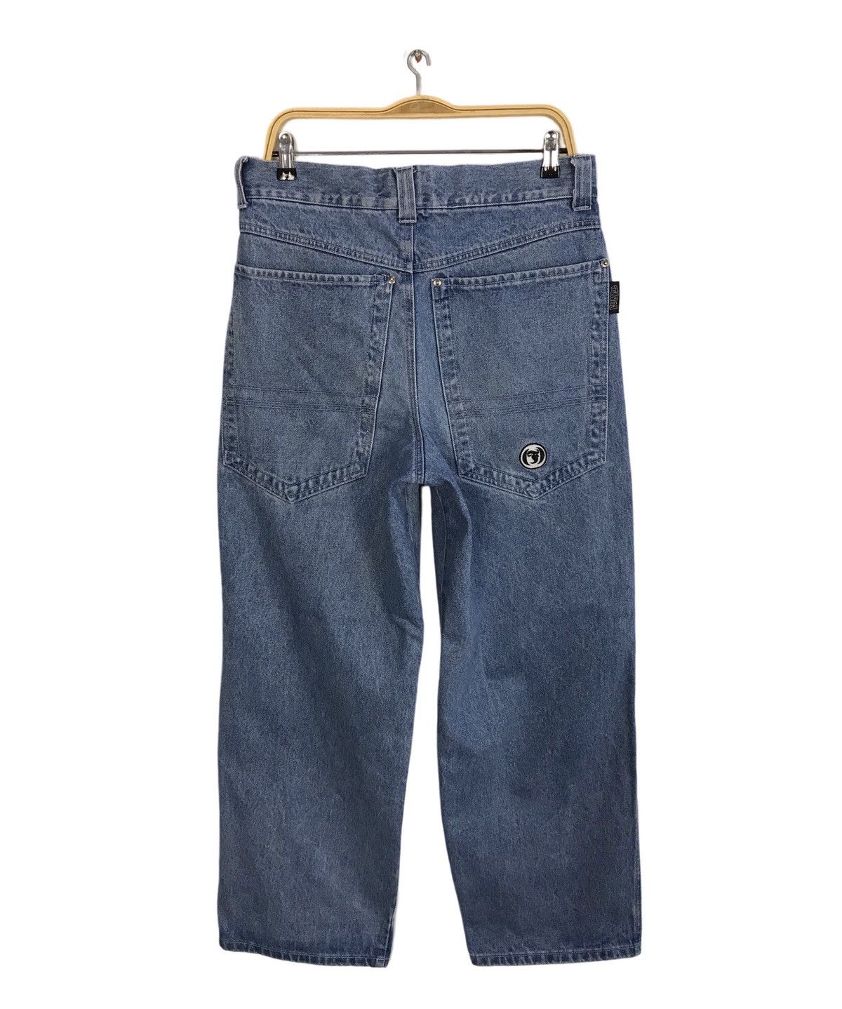 Vintage Vintage Fumes Hip Hop Style Zipper Jeans Design Size US 33 - 2 Thumbnail