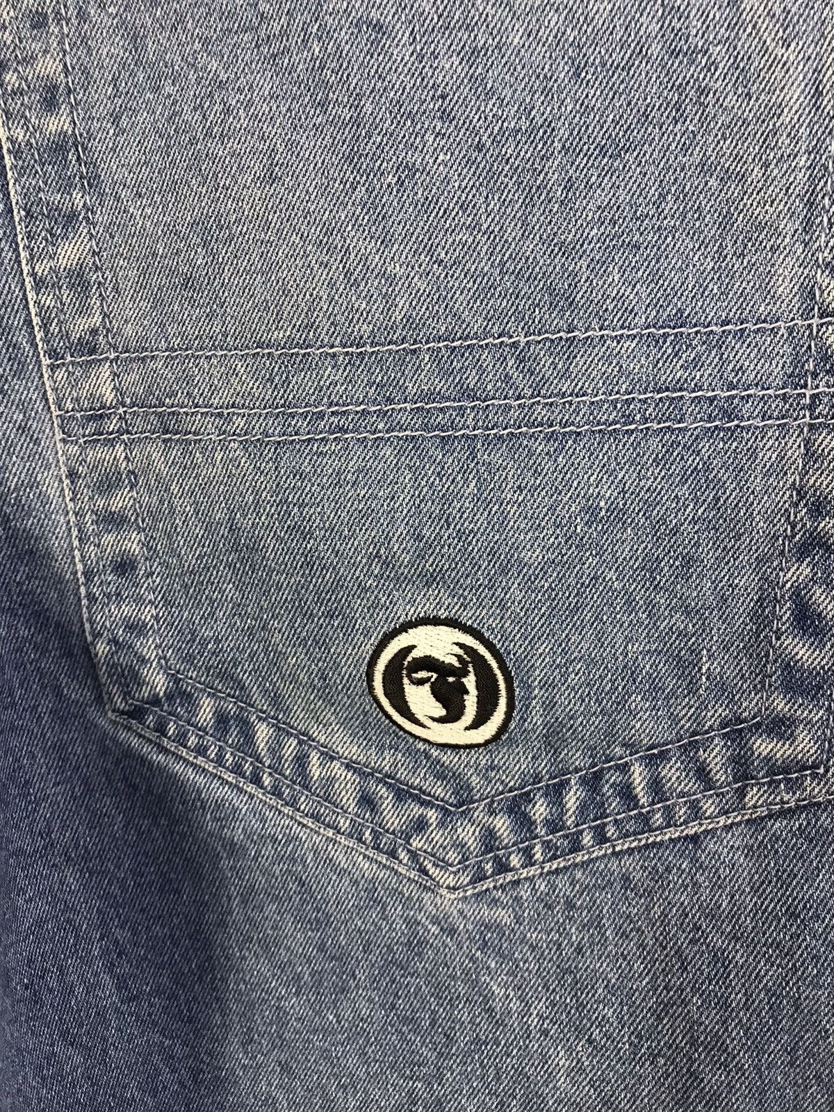 Vintage Vintage Fumes Hip Hop Style Zipper Jeans Design Size US 33 - 10 Thumbnail