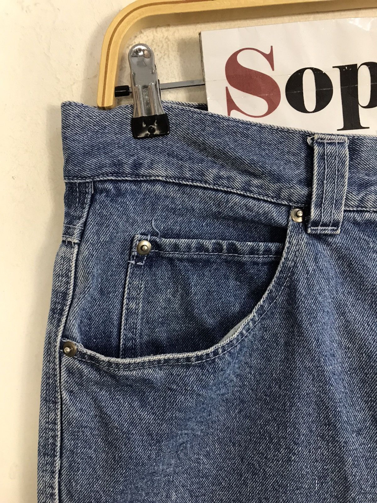 Vintage Vintage Fumes Hip Hop Style Zipper Jeans Design Size US 33 - 6 Thumbnail
