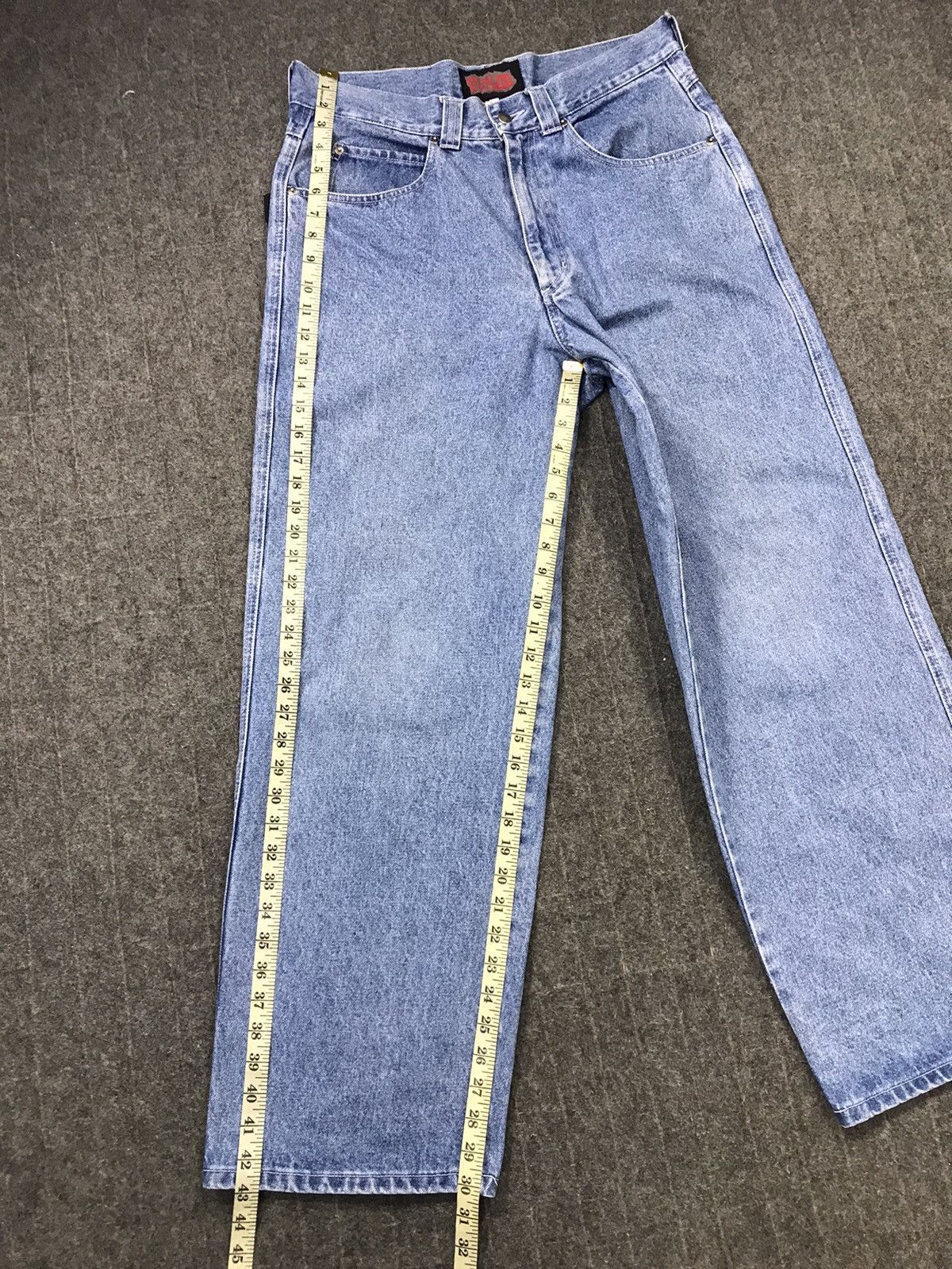 Vintage Vintage Fumes Hip Hop Style Zipper Jeans Design Size US 33 - 15 Thumbnail