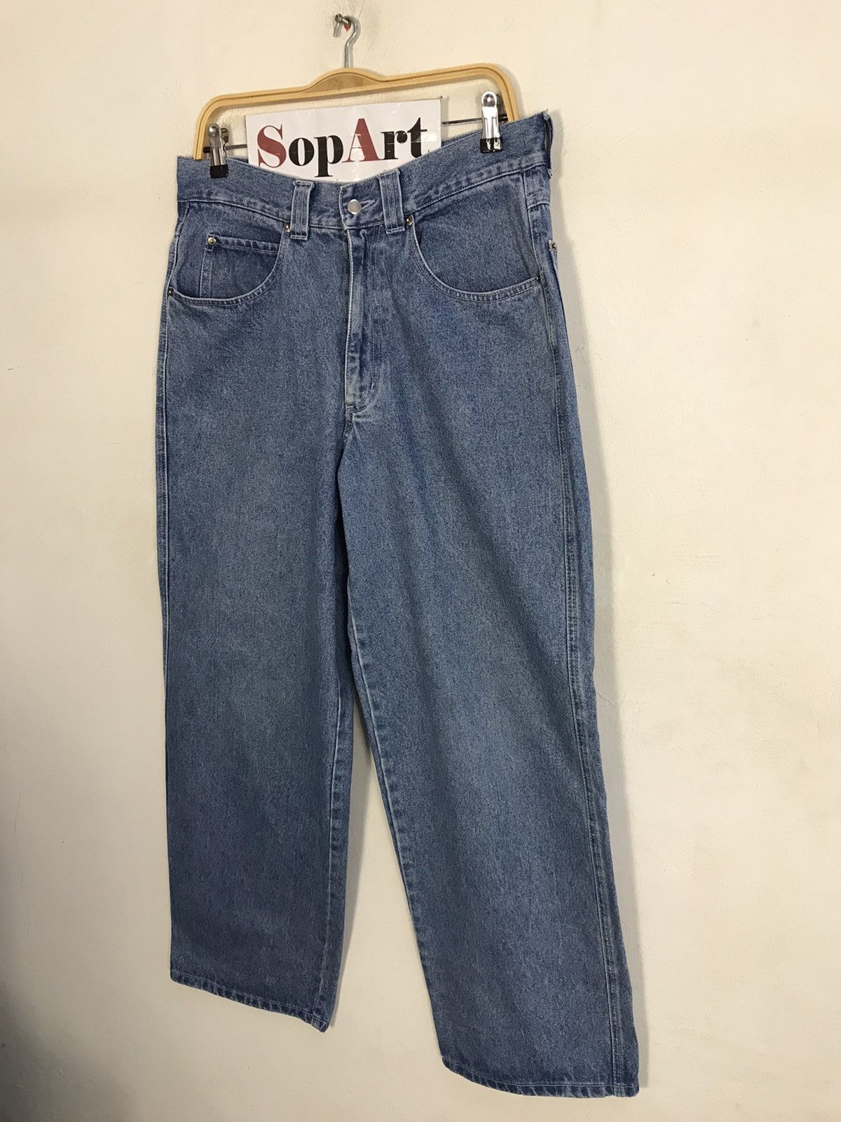 Vintage Vintage Fumes Hip Hop Style Zipper Jeans Design Size US 33 - 4 Thumbnail