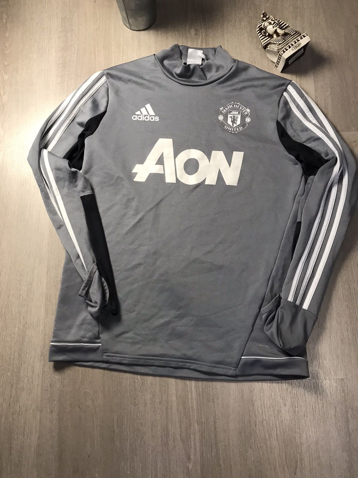 Adidas Adidas & Manchester United soccer sweatshirt Size US XL / EU 56 / 4 - 4 Thumbnail