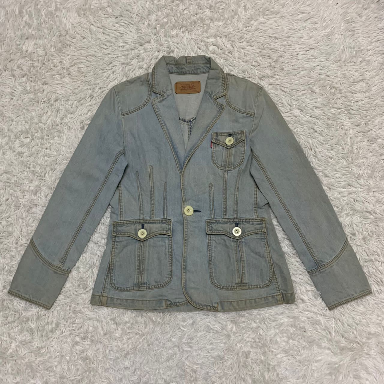 Levi's Levis Strauss & Co denim jacket Size US S / EU 44-46 / 1 - 10 Thumbnail