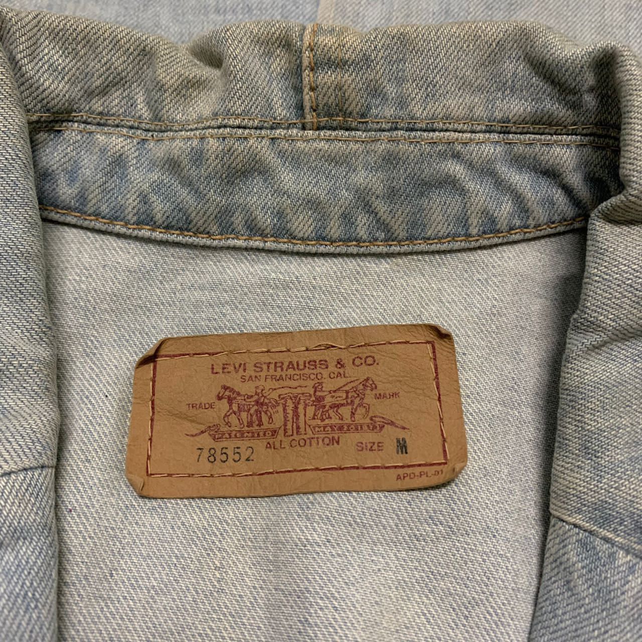 Levi's Levis Strauss & Co denim jacket Size US S / EU 44-46 / 1 - 7 Thumbnail