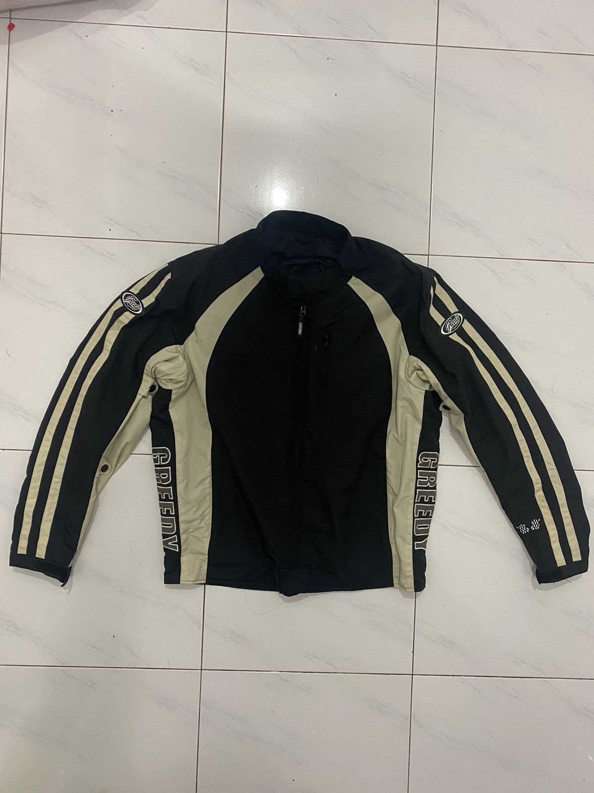 Japanese Brand VTG Greedy Racing Motorcycles Jacket Size US L / EU 52-54 / 3 - 2 Thumbnail