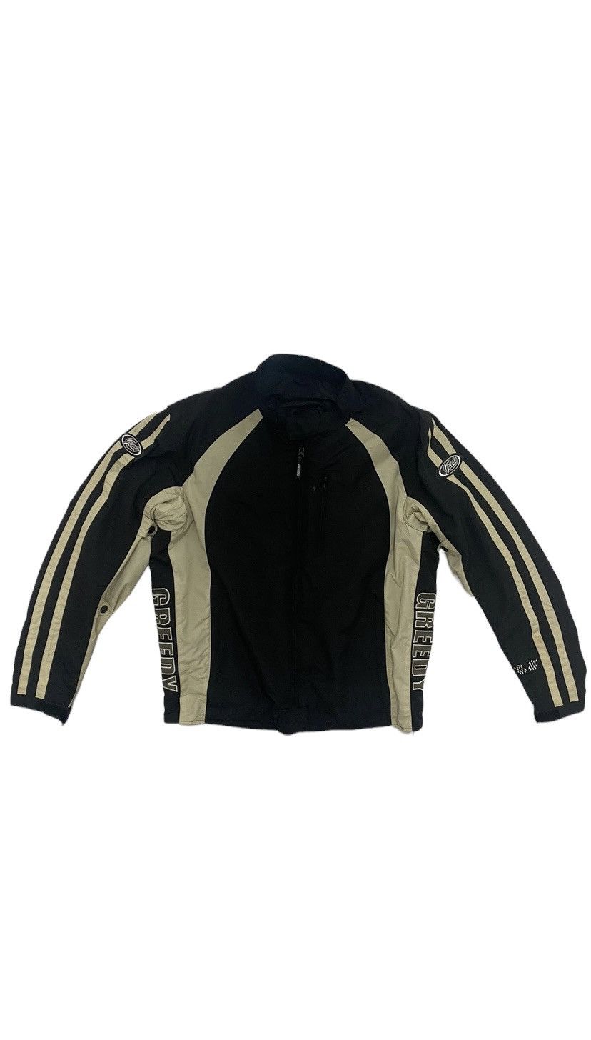 Japanese Brand VTG Greedy Racing Motorcycles Jacket Size US L / EU 52-54 / 3 - 1 Thumbnail