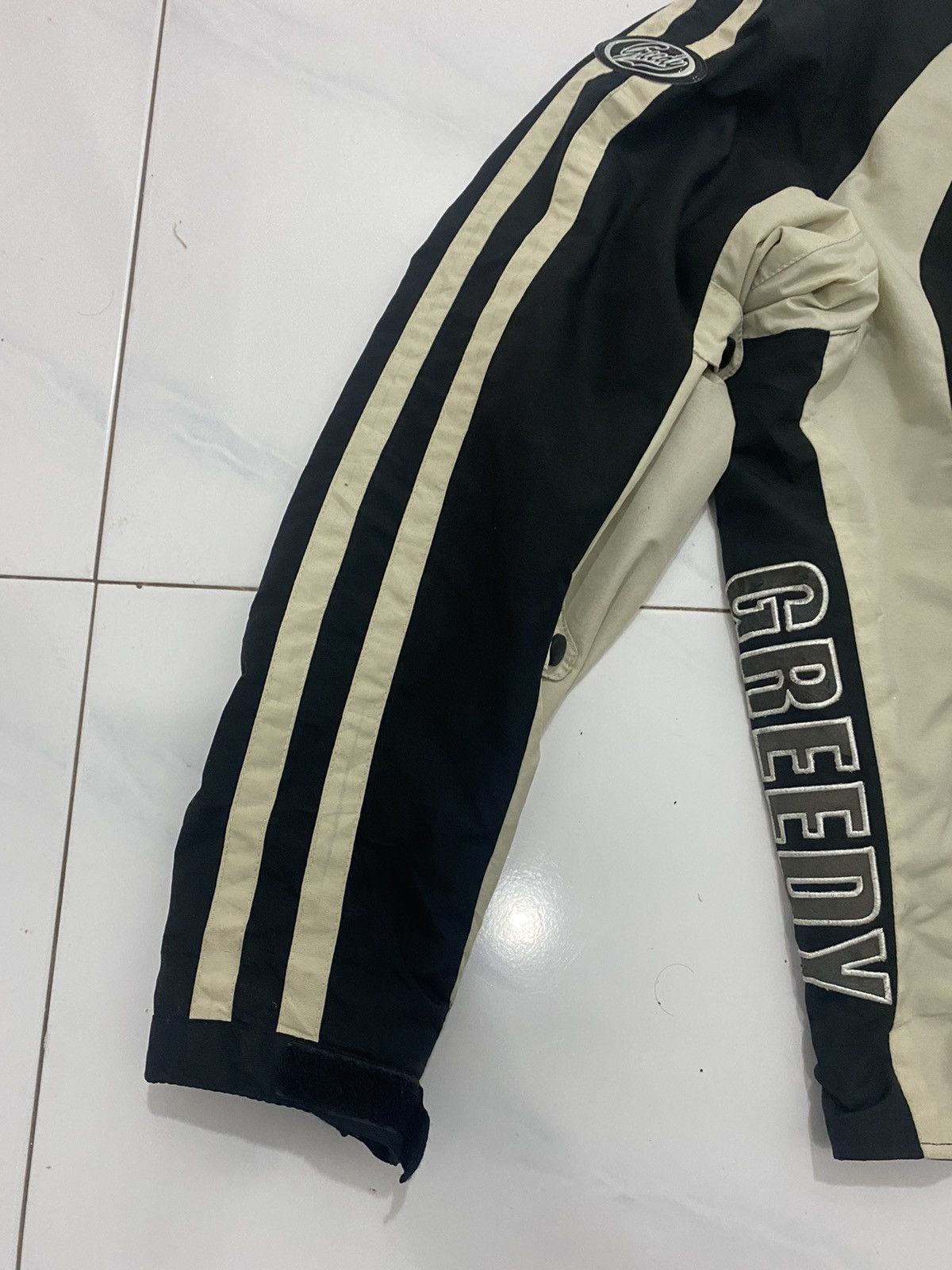 Japanese Brand VTG Greedy Racing Motorcycles Jacket Size US L / EU 52-54 / 3 - 3 Thumbnail
