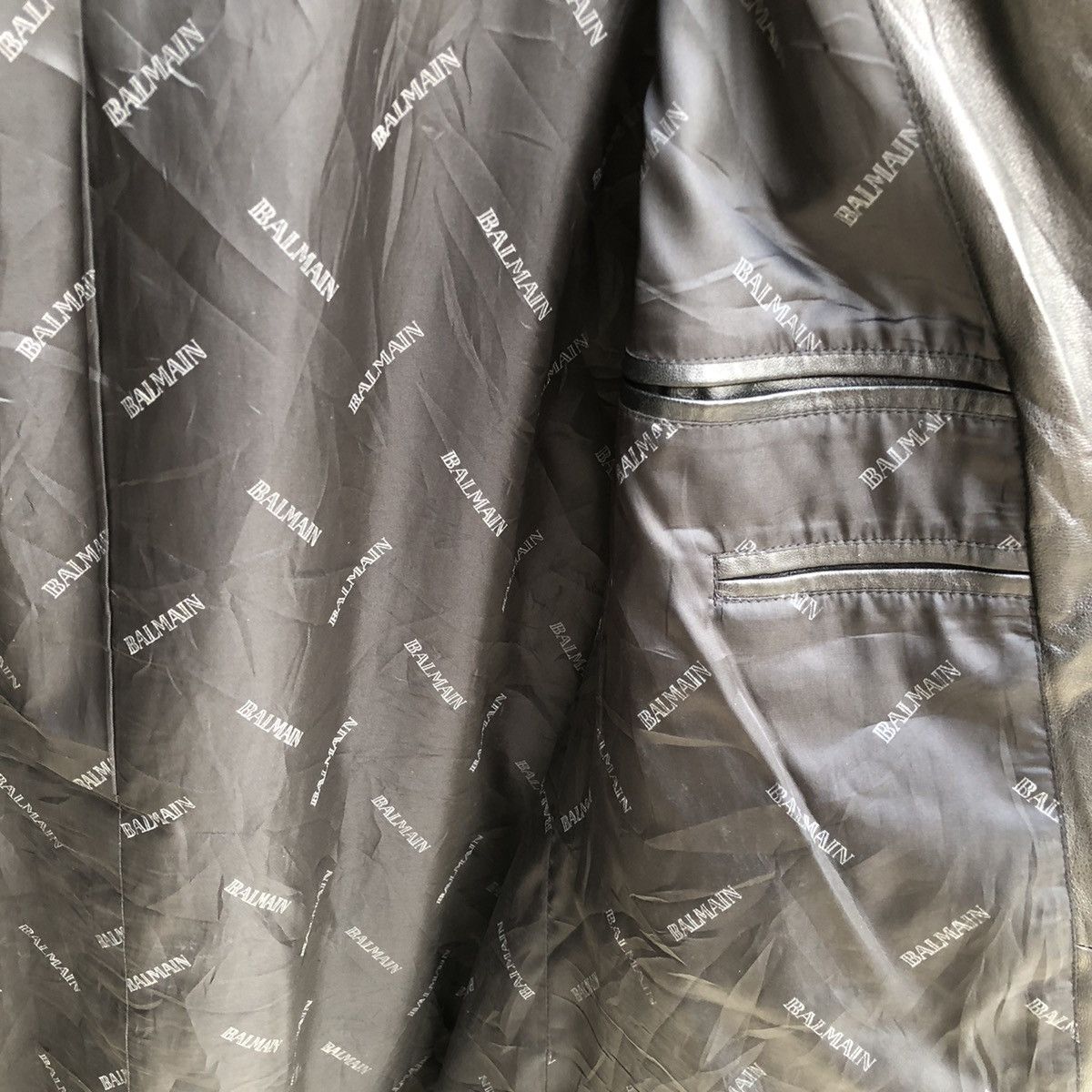 Balmain Balmain Sheep Leather Coat Size US L / EU 52-54 / 3 - 13 Thumbnail