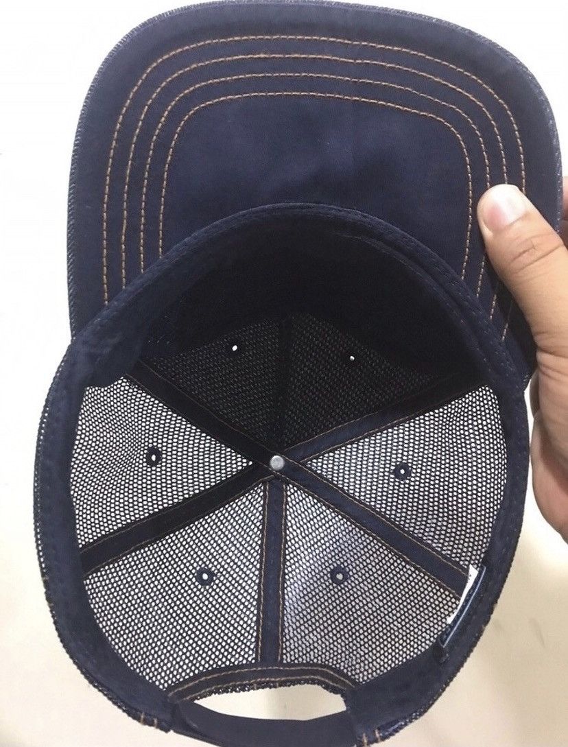Von Dutch 🔥Vintage🔥 Von Dutch Denim Swarovski Trucked Hat Size ONE SIZE - 5 Thumbnail