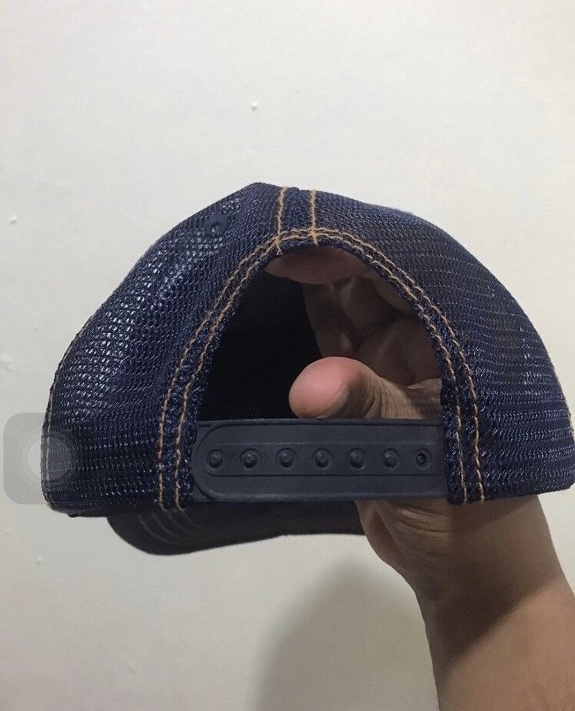 Von Dutch 🔥Vintage🔥 Von Dutch Denim Swarovski Trucked Hat Size ONE SIZE - 4 Thumbnail