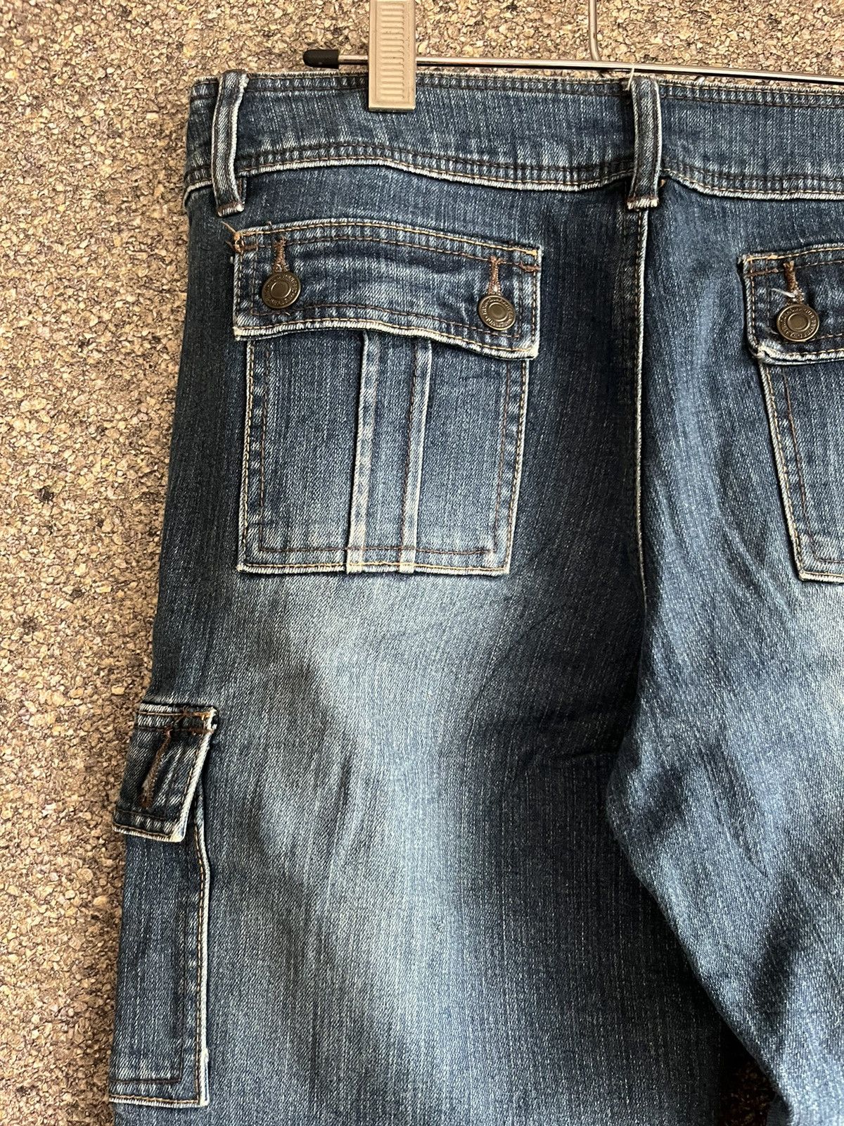 If Six Was Nine × Tornado Mart Flare jeans Livre claire ft47 Size US 33 - 8 Thumbnail