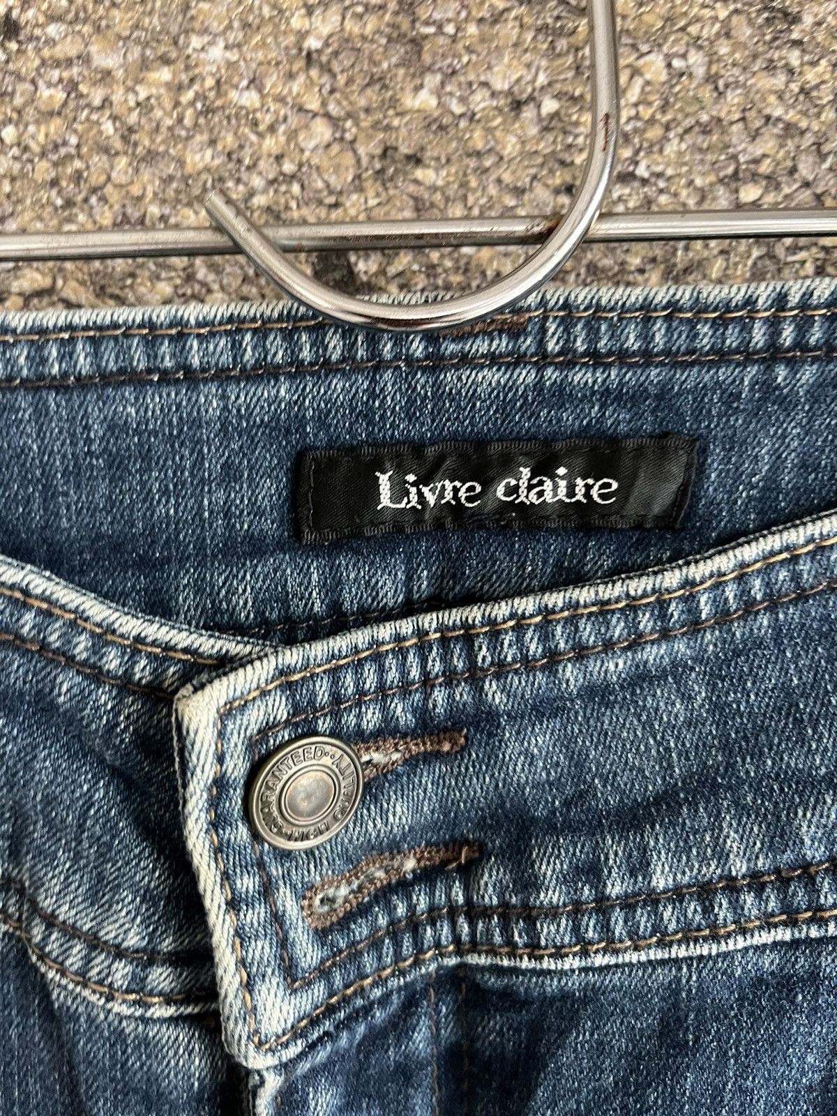 If Six Was Nine × Tornado Mart Flare jeans Livre claire ft47 Size US 33 - 5 Thumbnail