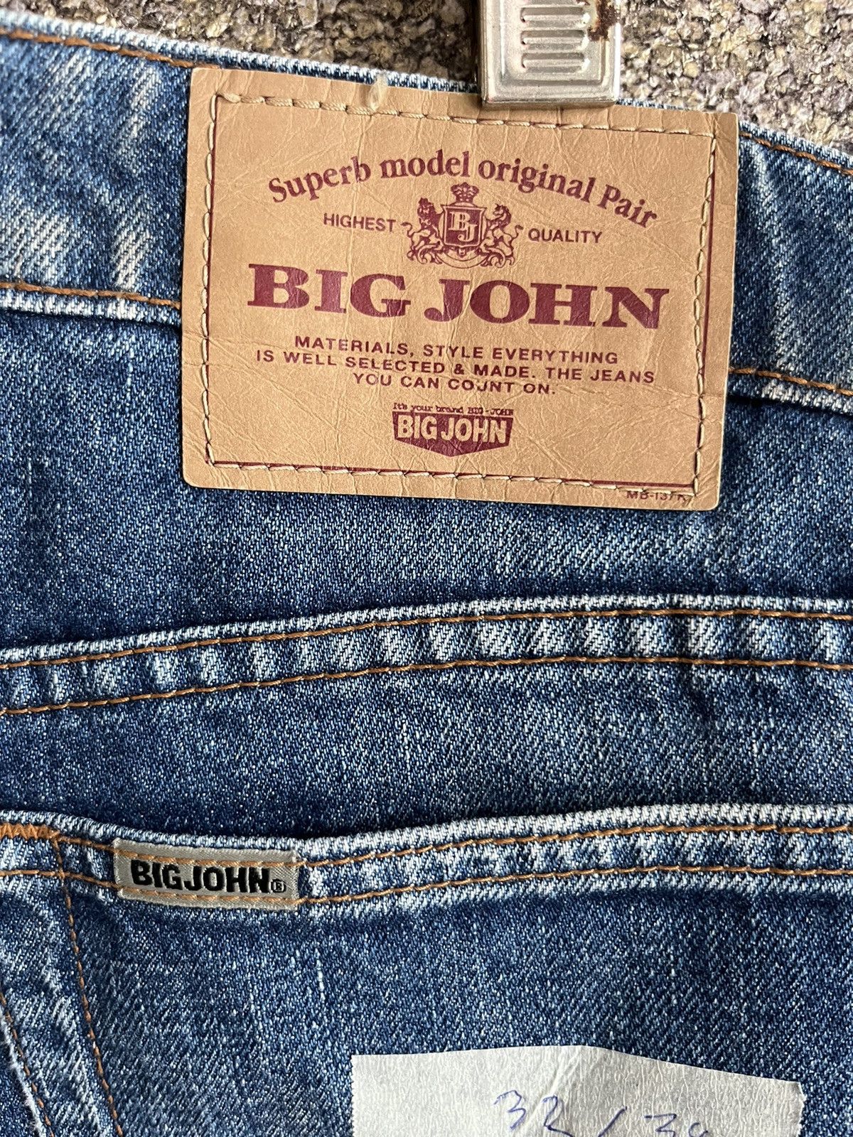 Japanese Brand Big john ft47 Size US 32 / EU 48 - 10 Thumbnail