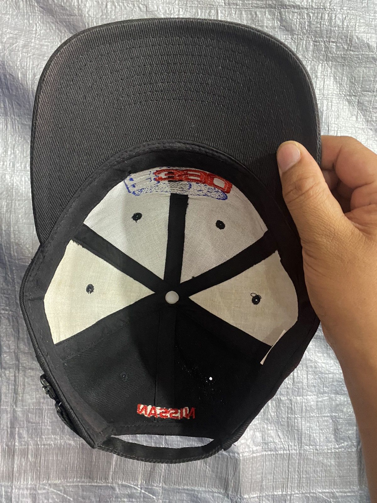 Vintage 🔥Vintage🔥 97’ Nissan R390 GT1 Racing Hat Size ONE SIZE - 6 Thumbnail