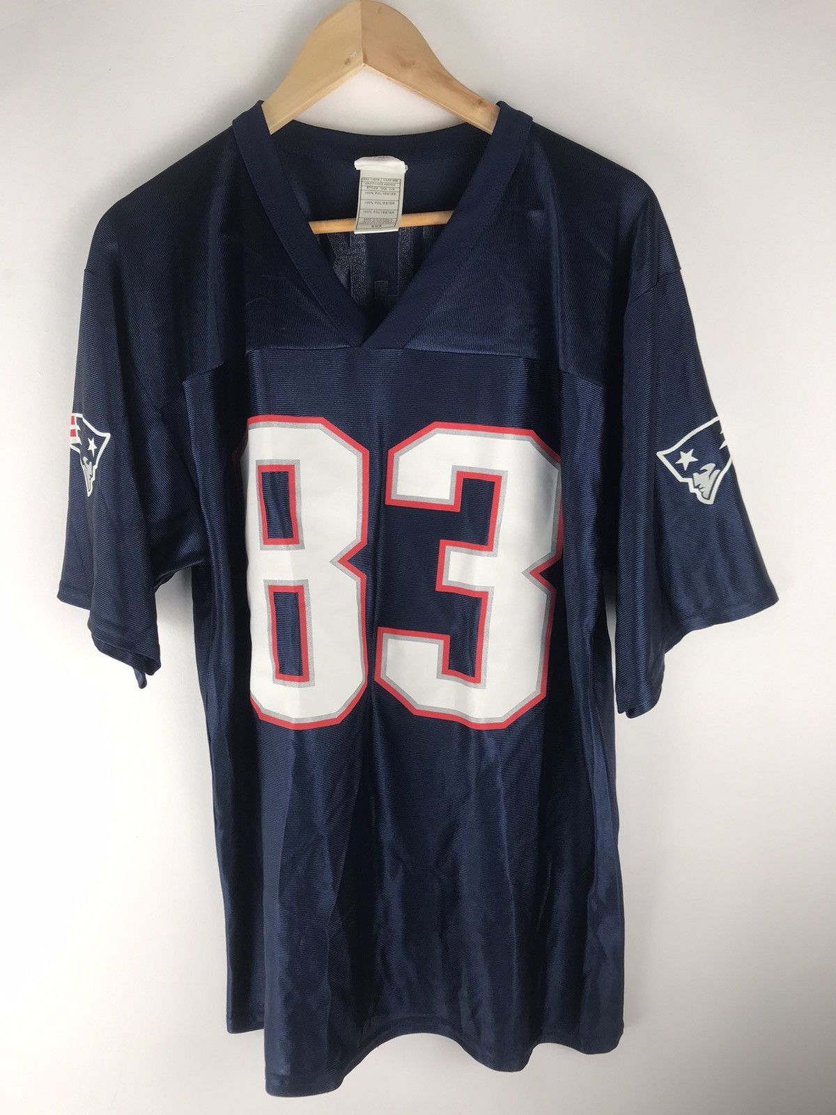 NFL New England Patriots Wes Welker 83 NFL Apparel,Soccer Jersey Size US M / EU 48-50 / 2 - 2 Thumbnail