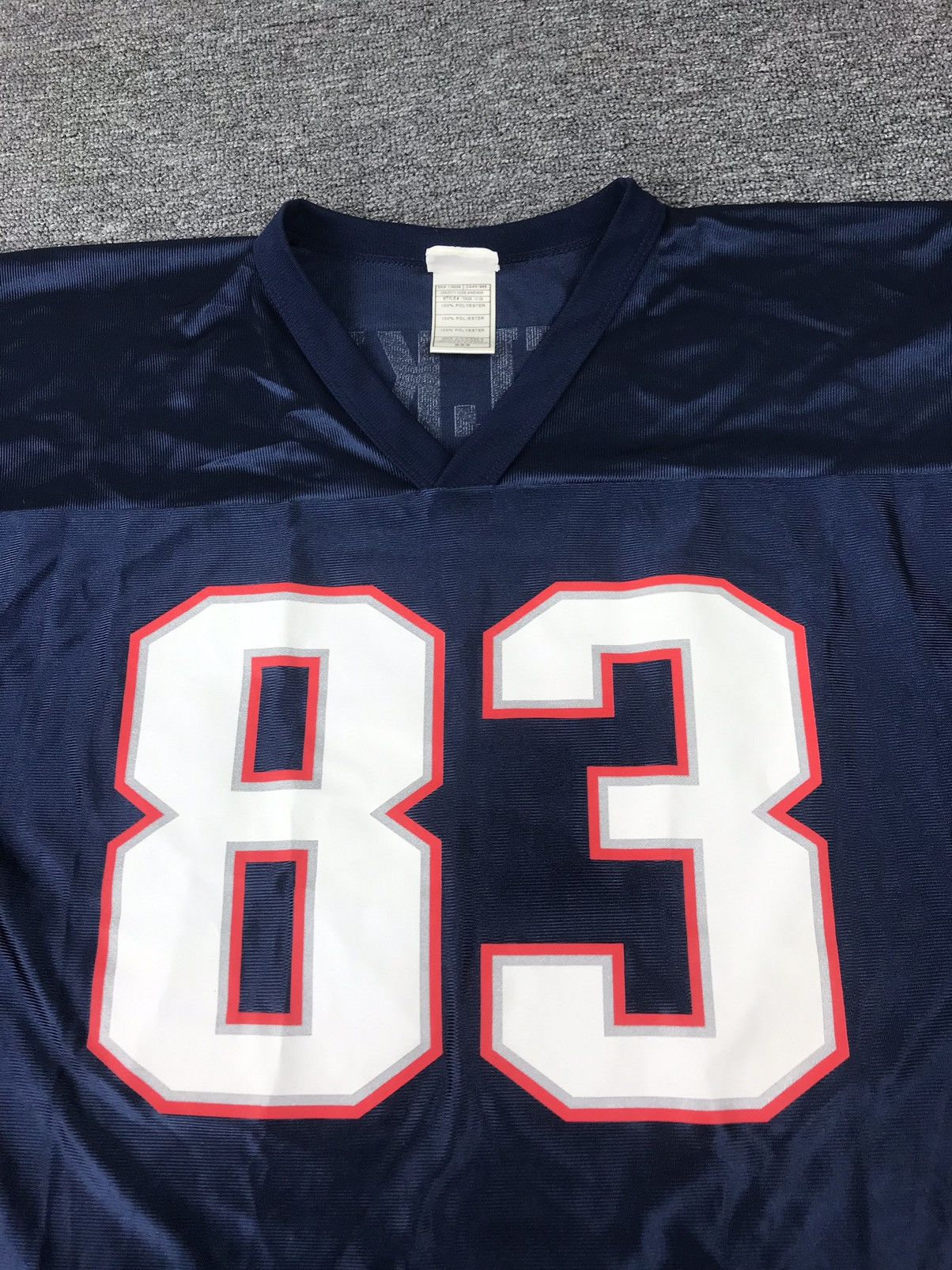 NFL New England Patriots Wes Welker 83 NFL Apparel,Soccer Jersey Size US M / EU 48-50 / 2 - 3 Thumbnail