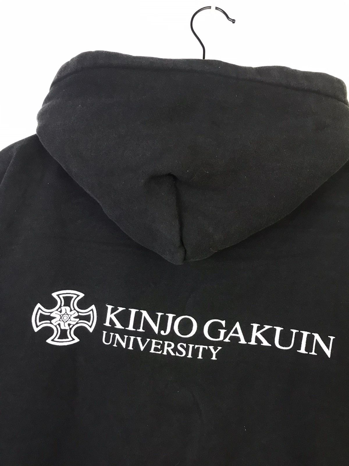 Japanese Brand × Vintage Kinjo Gakuin Private University Heavyweight Hoodie Size US L / EU 52-54 / 3 - 3 Thumbnail