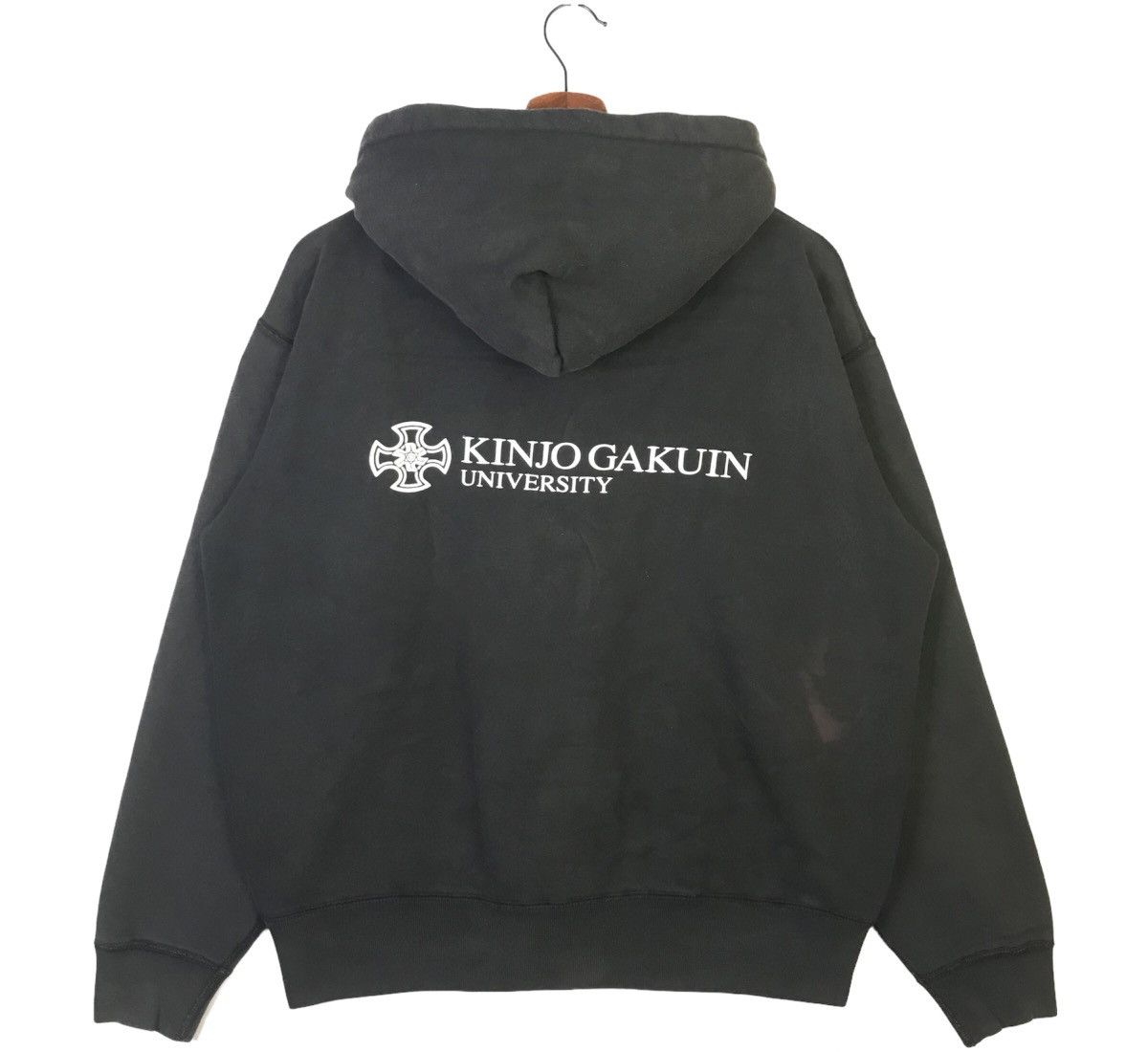 Japanese Brand × Vintage Kinjo Gakuin Private University Heavyweight Hoodie Size US L / EU 52-54 / 3 - 1 Thumbnail