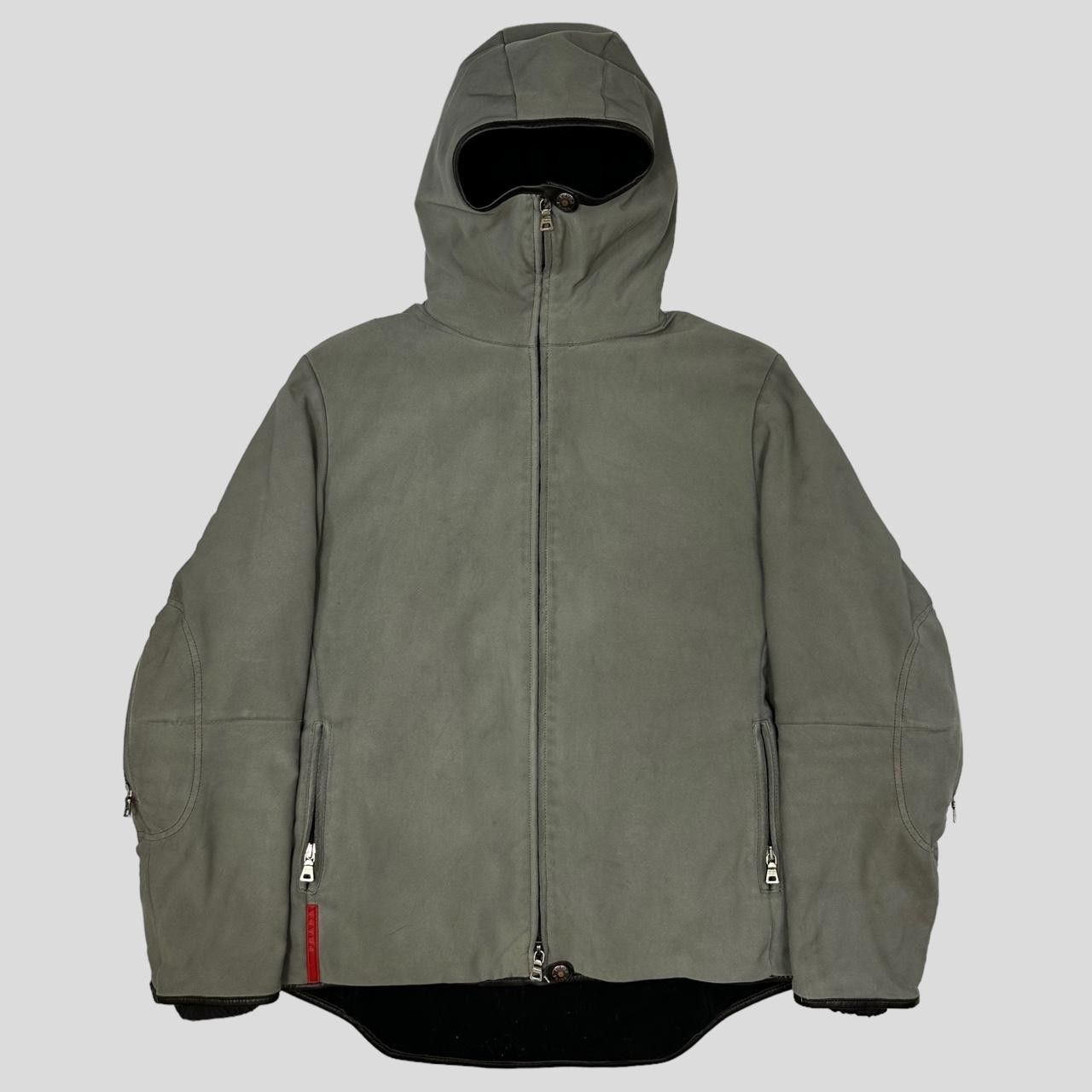 prada sports balaclava hood jacket