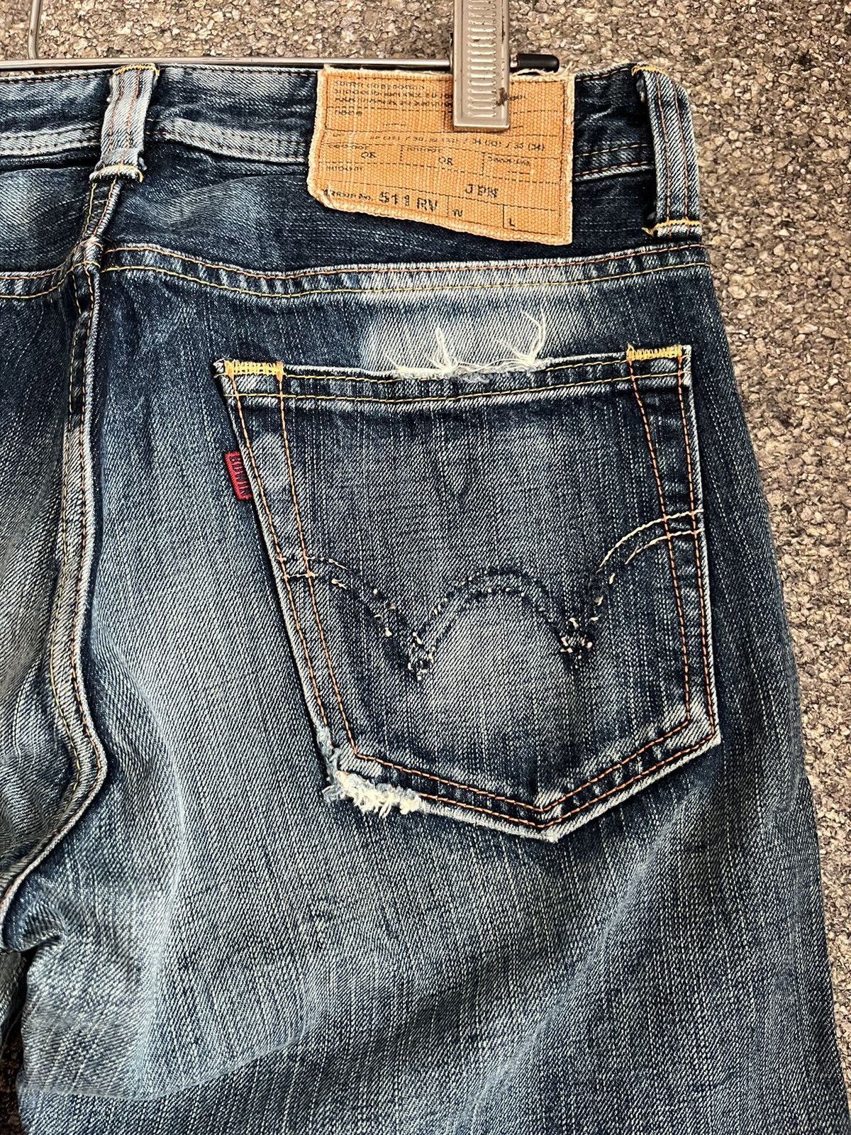 Edwin × Japanese Brand × Vintage Edwin ft47 Size US 30 / EU 46 - 9 Thumbnail