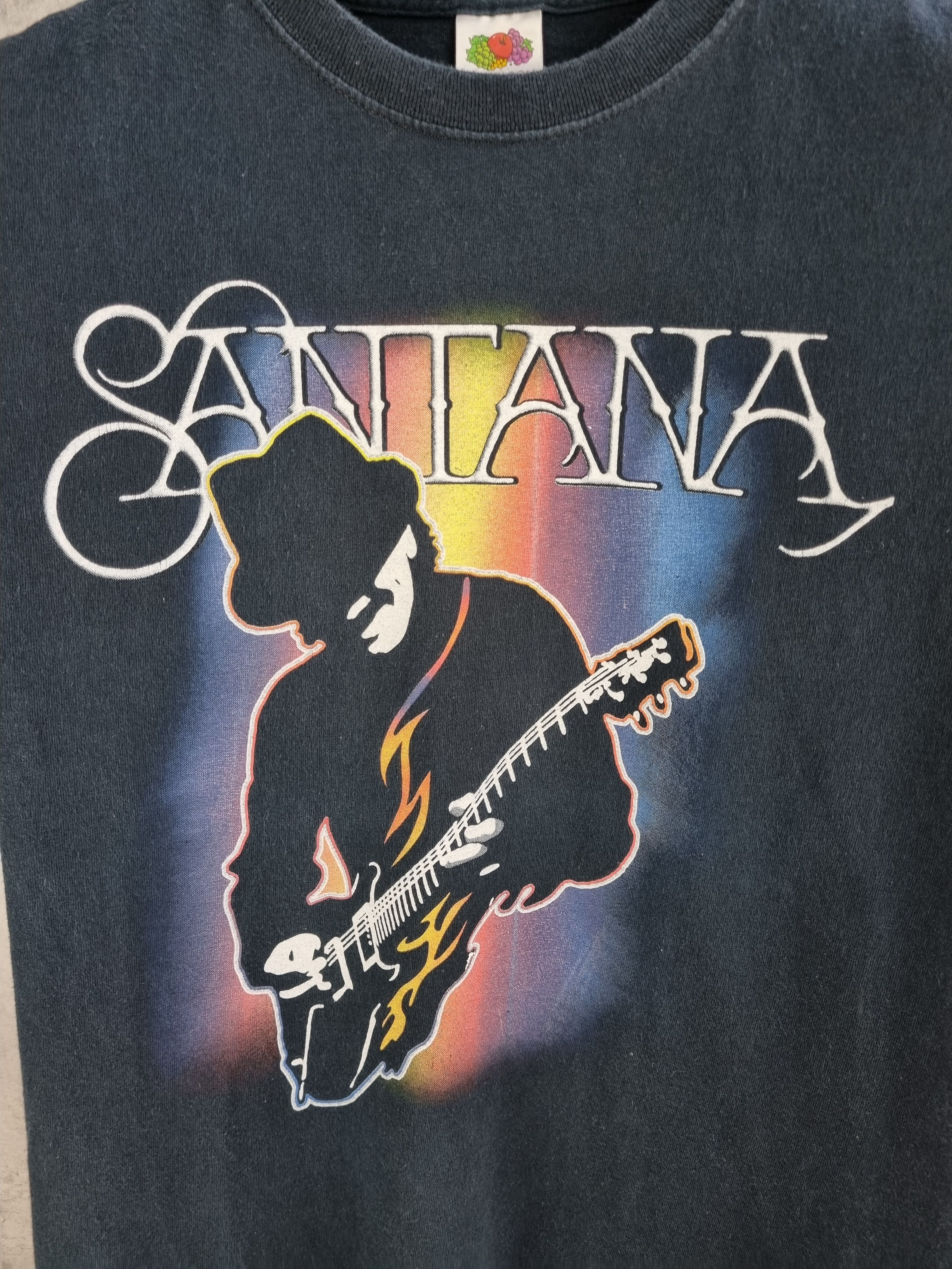Band Tees Very rare 2003 SANTANA Tour tee shirt Vintage Size US M / EU 48-50 / 2 - 2 Thumbnail