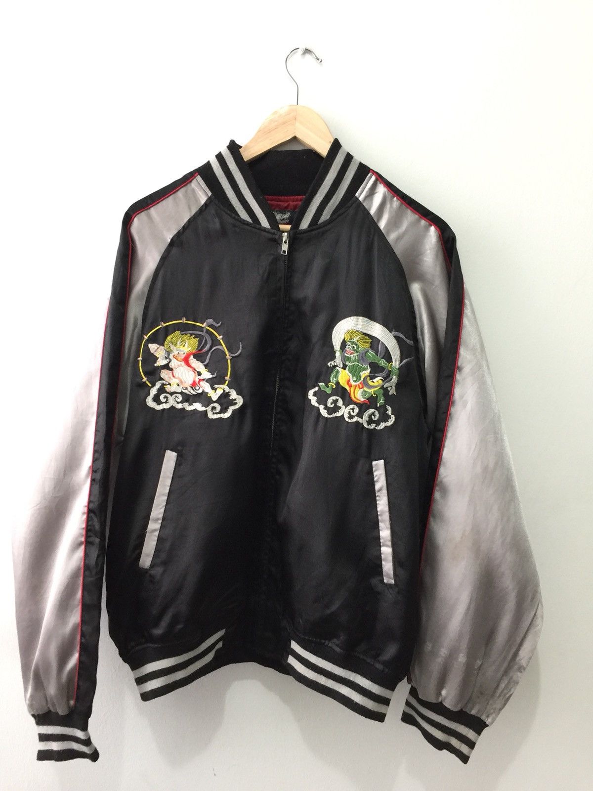Japanese Brand Sukajan Embroidered Jacket Yososuka Japan Size US L / EU 52-54 / 3 - 2 Thumbnail