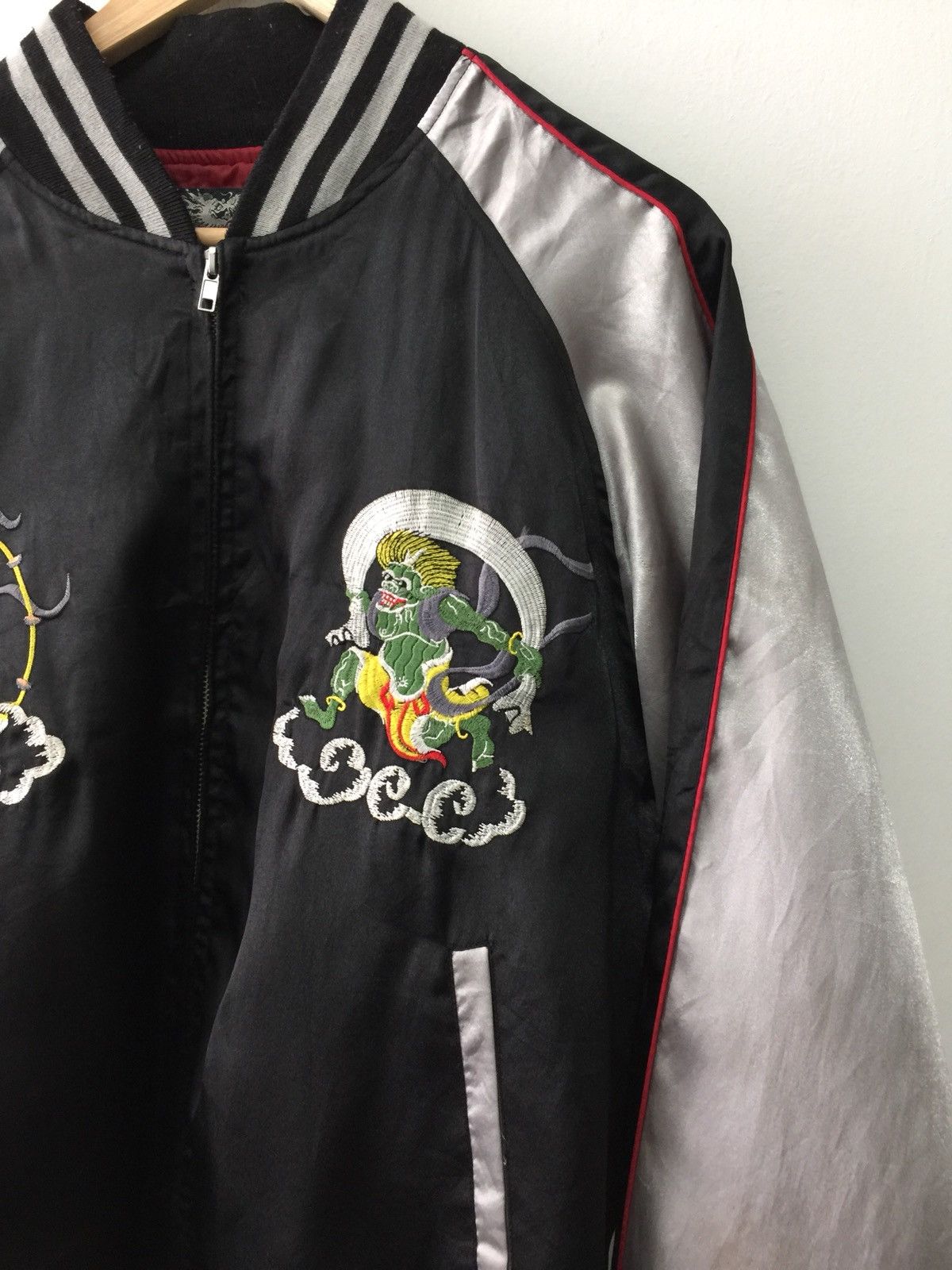 Japanese Brand Sukajan Embroidered Jacket Yososuka Japan Size US L / EU 52-54 / 3 - 3 Thumbnail