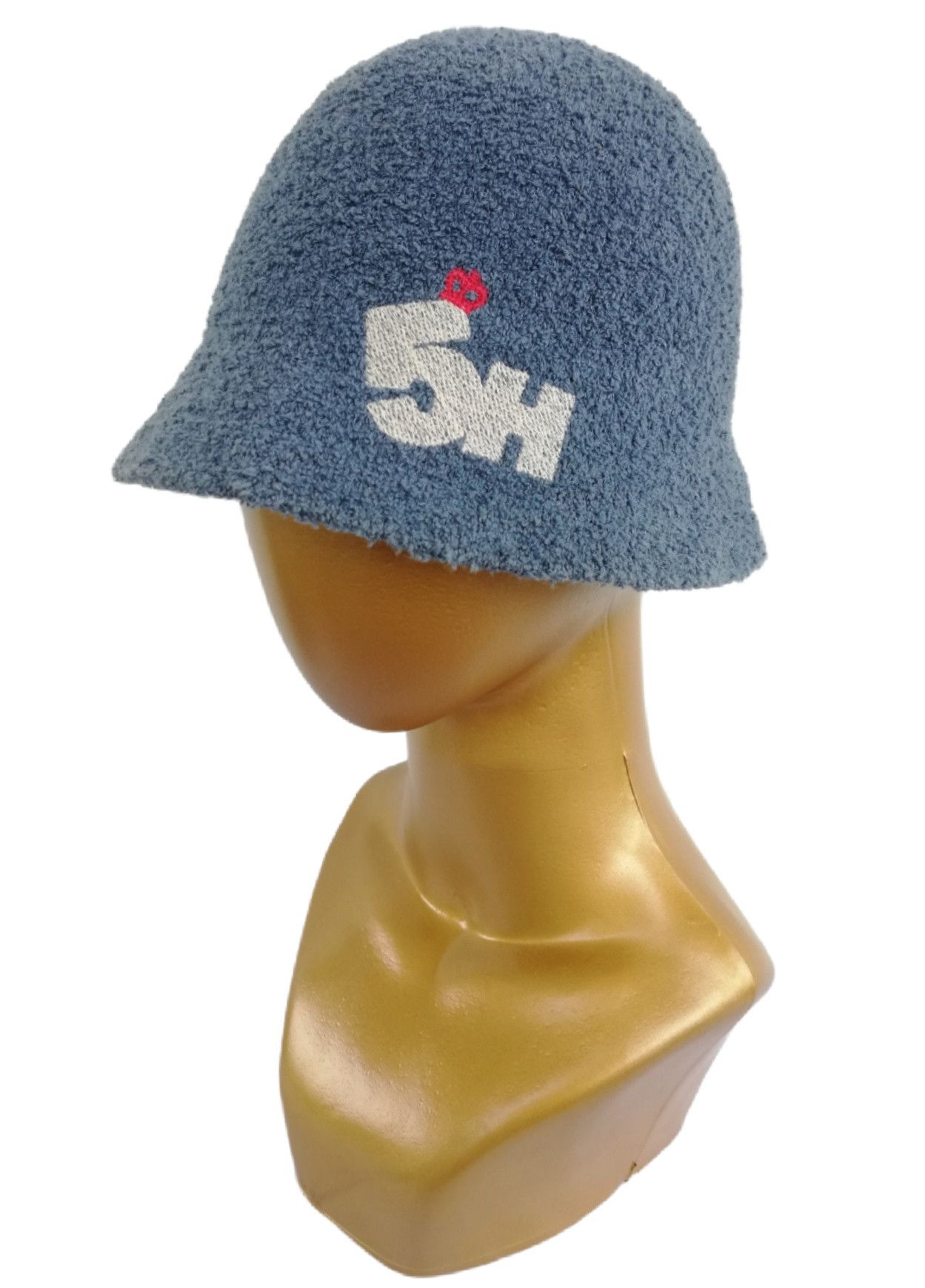Japanese Brand 🔥Hakka 5H Big Logo Design Towel Bucket Hat Cotton🔥 Size ONE SIZE - 1 Thumbnail