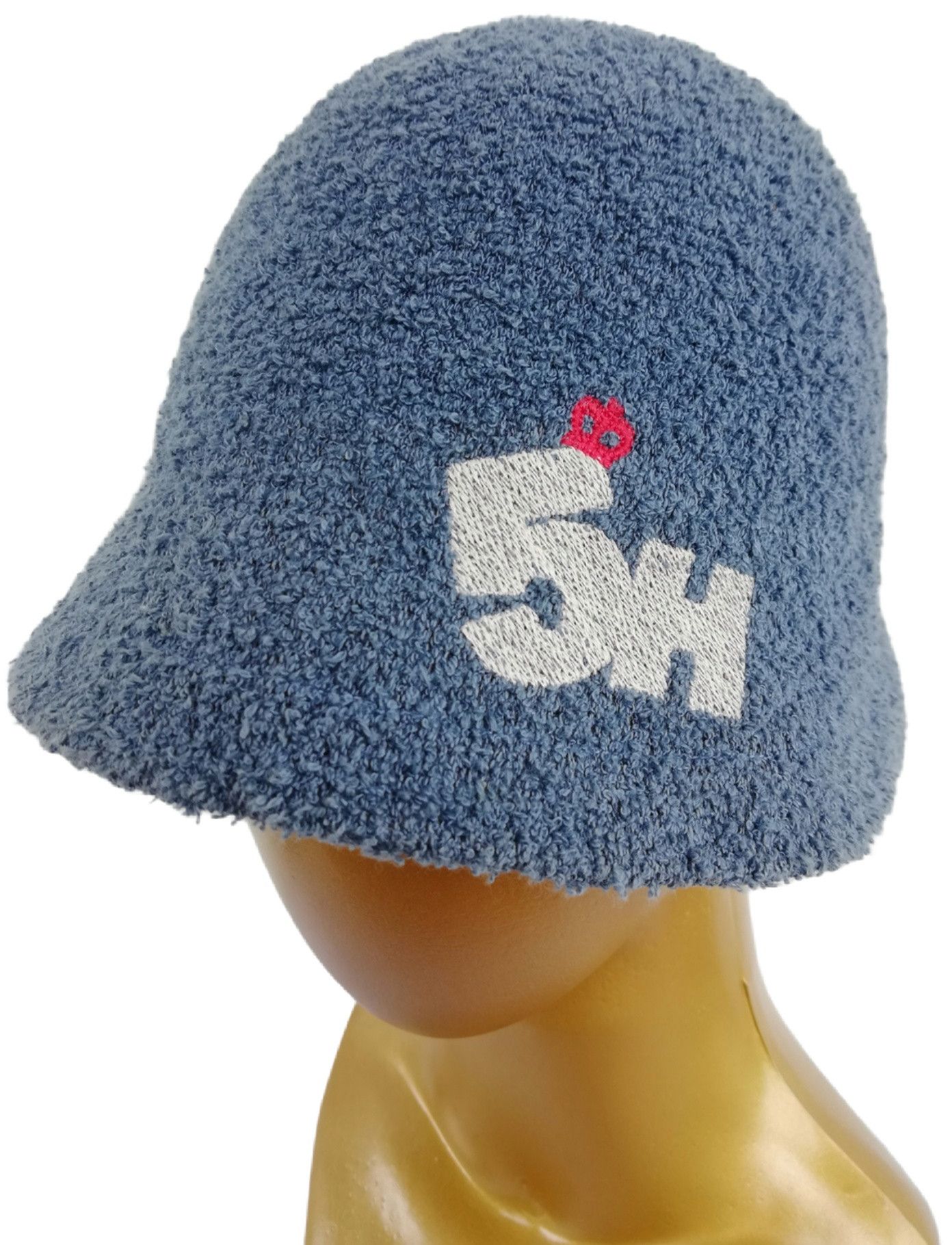 Japanese Brand 🔥Hakka 5H Big Logo Design Towel Bucket Hat Cotton🔥 Size ONE SIZE - 9 Thumbnail
