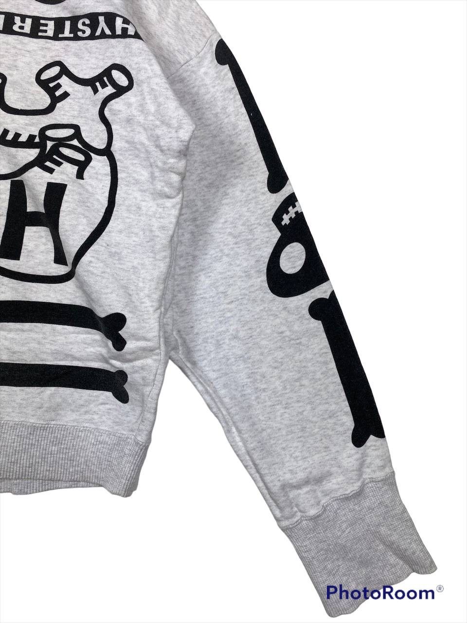 Hysteric Glamour Vintage Hysteric Glamour Skeleton Horror Punk Sweatshirt Size US L / EU 52-54 / 3 - 3 Thumbnail