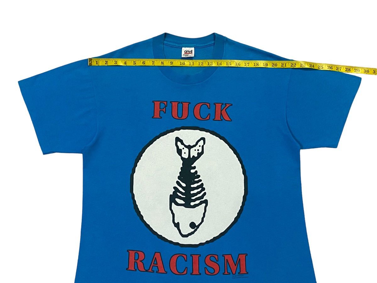 Band Tees × Vintage Rare🔥🔥Vintage 91 “FISHBONE”Fuck Racism Size US L / EU 52-54 / 3 - 6 Thumbnail