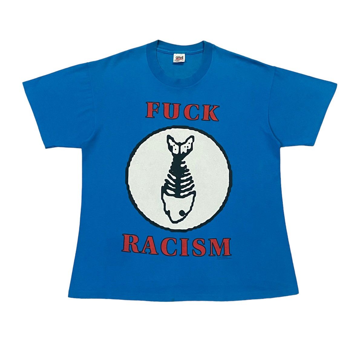 Band Tees × Vintage Rare🔥🔥Vintage 91 “FISHBONE”Fuck Racism Size US L / EU 52-54 / 3 - 20 Thumbnail