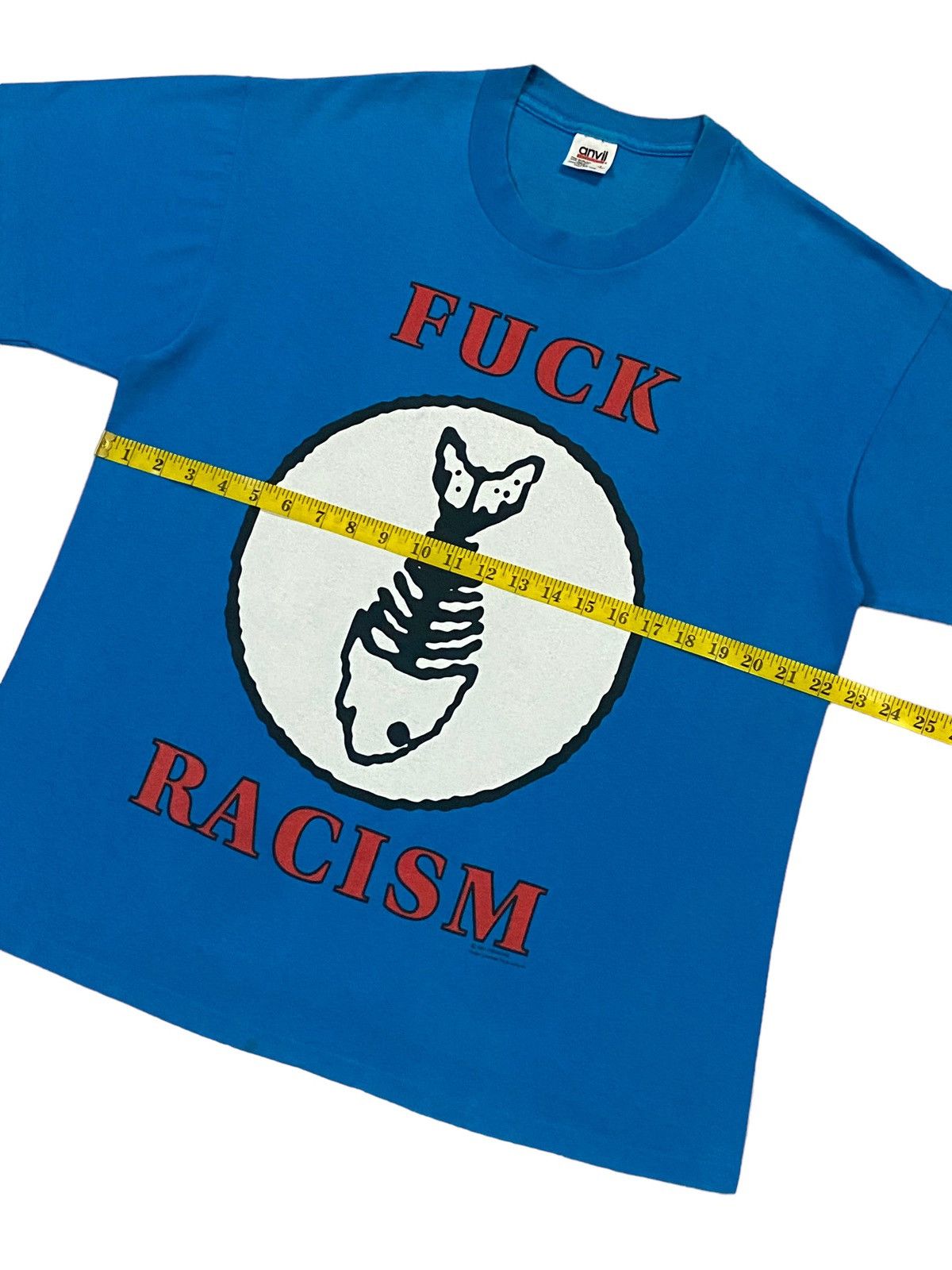 Band Tees × Vintage Rare🔥🔥Vintage 91 “FISHBONE”Fuck Racism Size US L / EU 52-54 / 3 - 4 Thumbnail