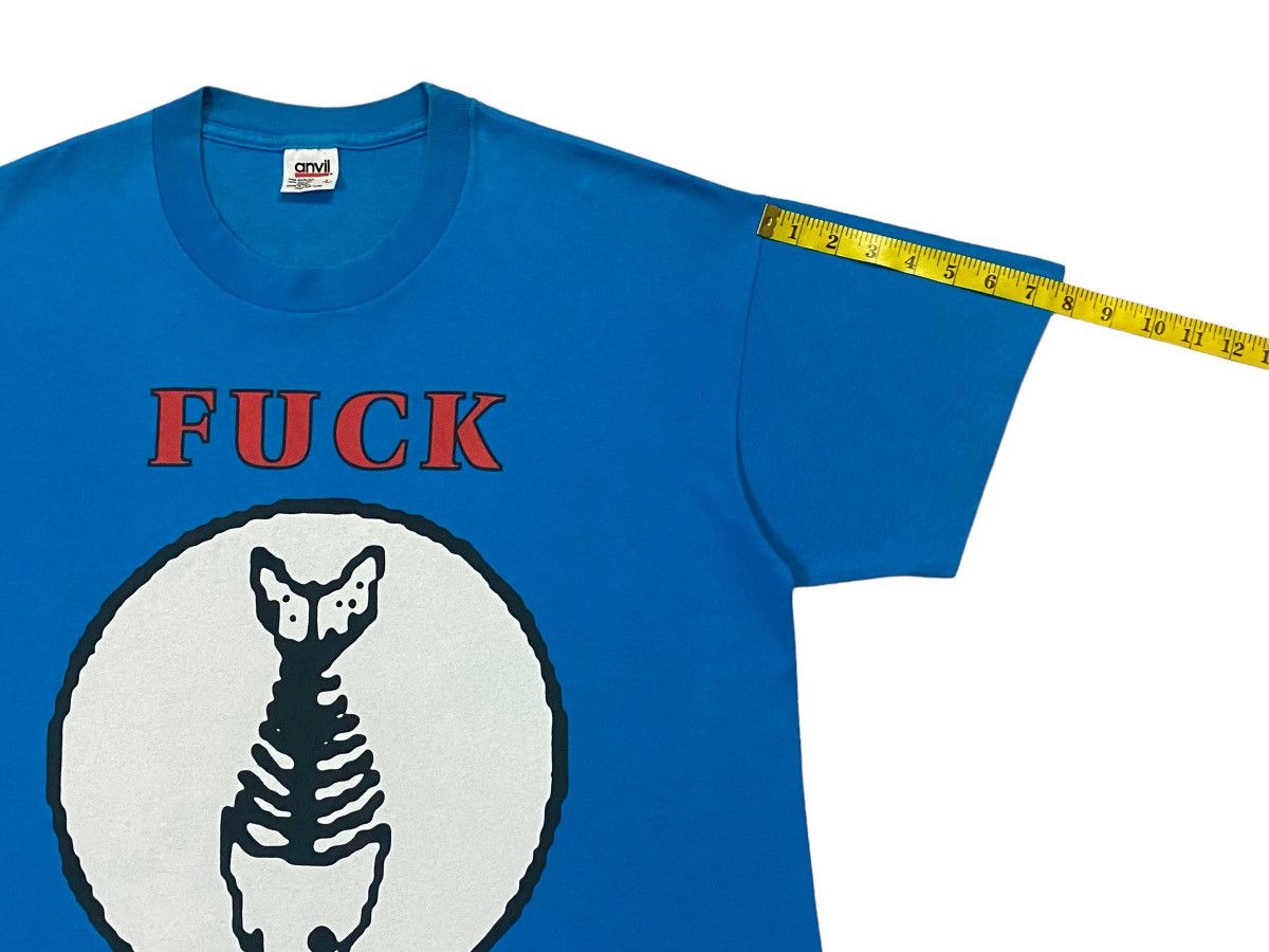 Band Tees × Vintage Rare🔥🔥Vintage 91 “FISHBONE”Fuck Racism Size US L / EU 52-54 / 3 - 7 Thumbnail