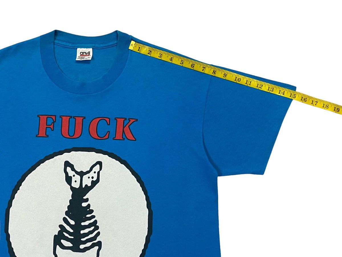 Band Tees × Vintage Rare🔥🔥Vintage 91 “FISHBONE”Fuck Racism Size US L / EU 52-54 / 3 - 8 Thumbnail