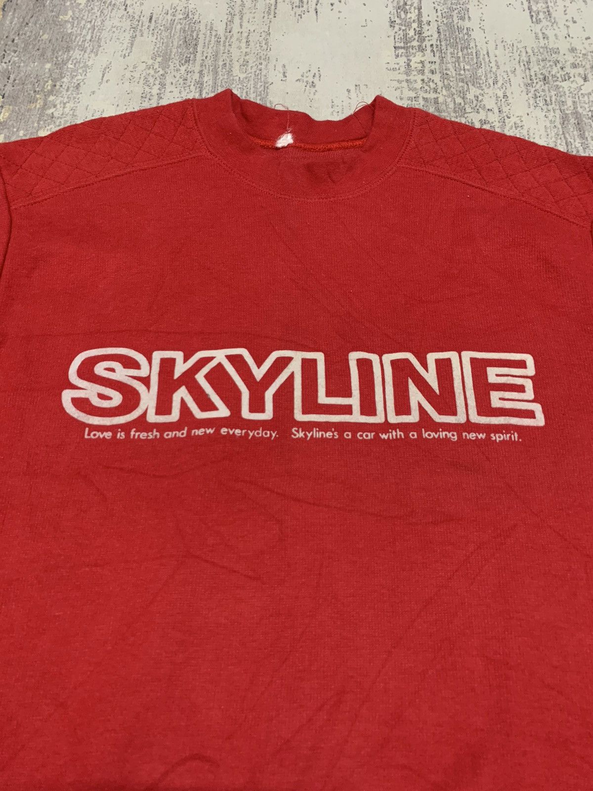 Issey Miyake Vintage Nissan Skyline Nismo Red Sweatshirt Crewneck Size US S / EU 44-46 / 1 - 4 Thumbnail
