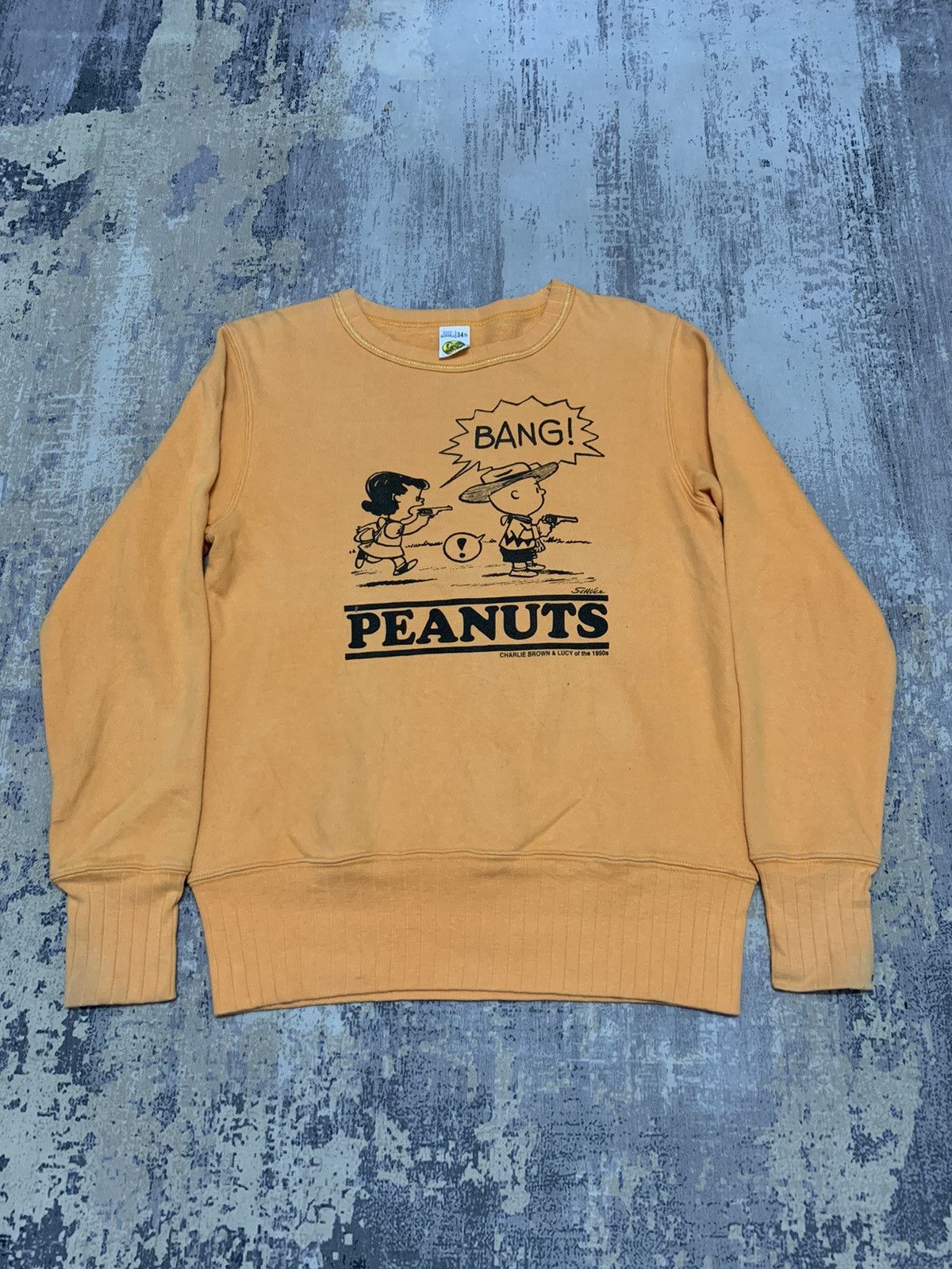 Vintage Lee Peanuts Reproduction 50s Design Sweatshirt