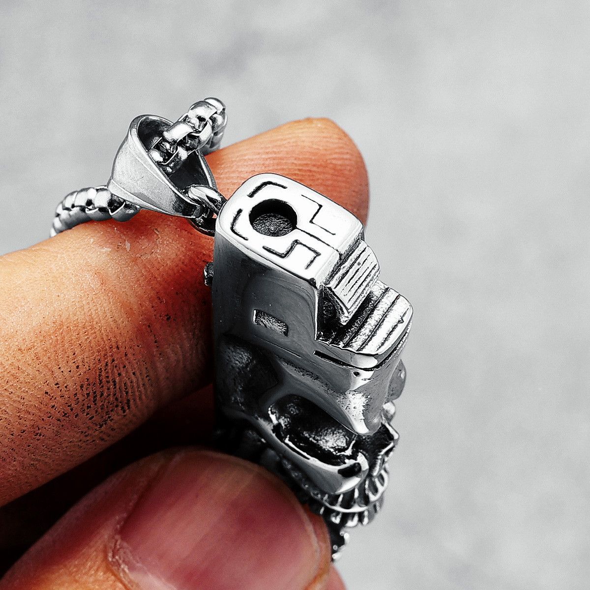 Jewelry Skeleton Lighter Pendant Necklace Size ONE SIZE - 3 Thumbnail