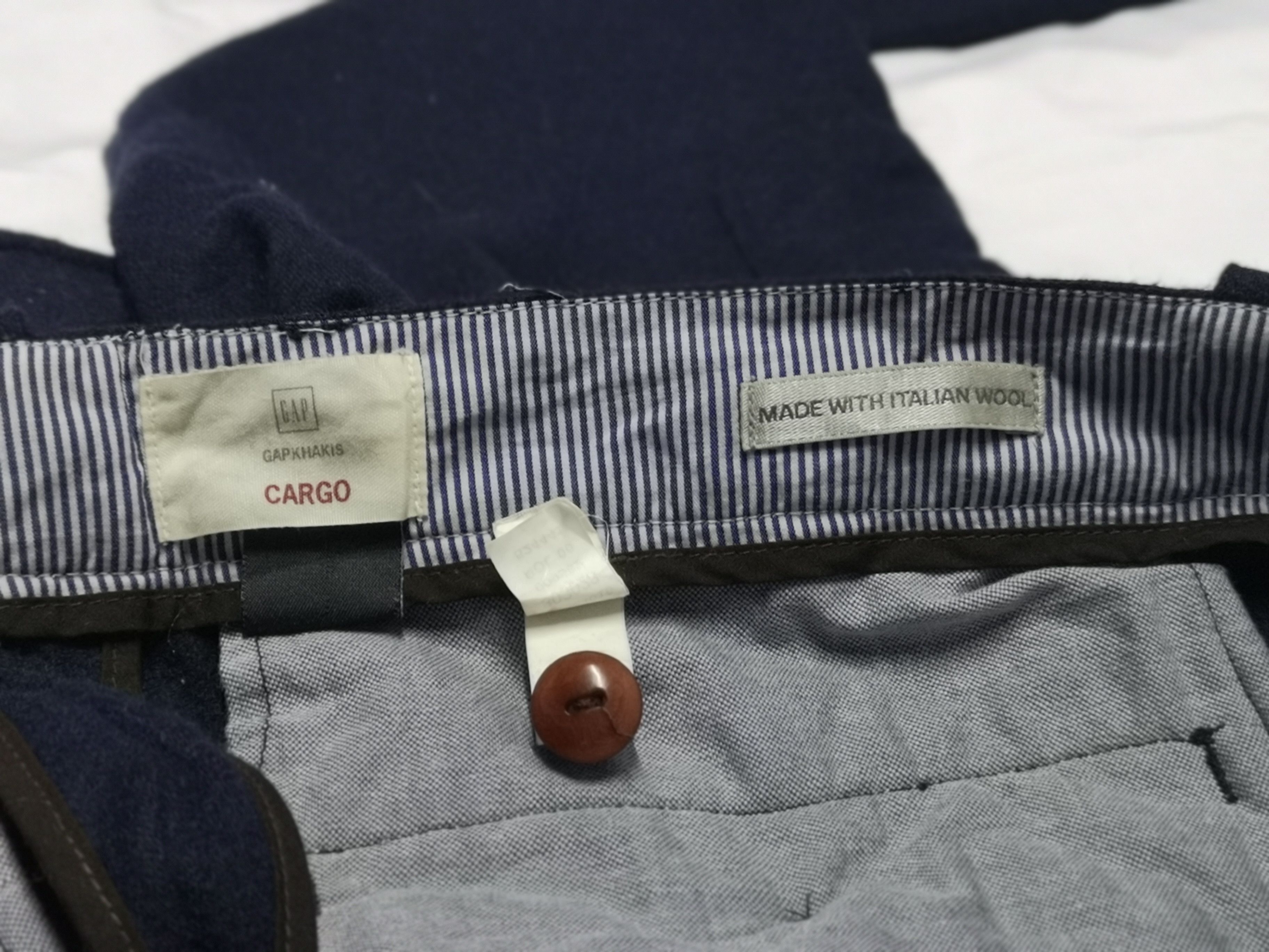 Gap Gap Khakis Cargo Pants Wool Material Size US 34 / EU 50 - 4 Thumbnail