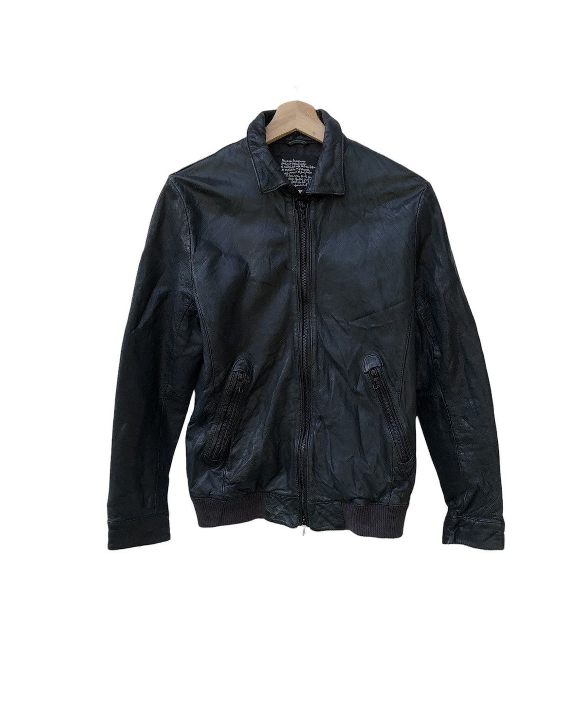Japanese Brand Leather Jacket Size US M / EU 48-50 / 2 - 1 Thumbnail