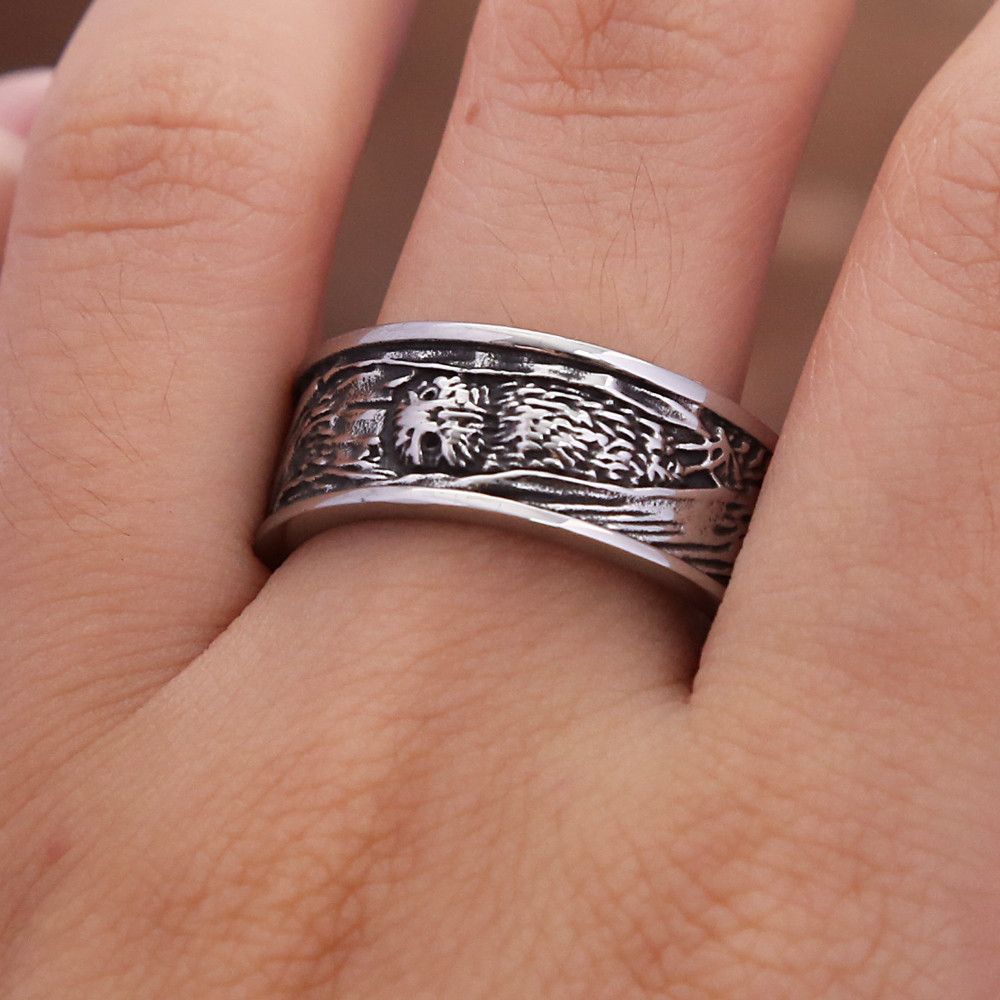 Jewelry Retro Owl Ring Size ONE SIZE - 2 Thumbnail
