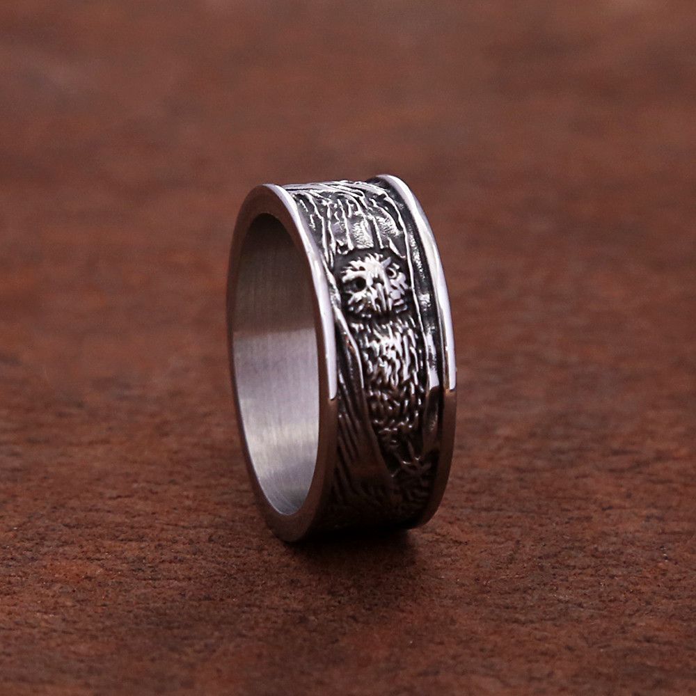 Jewelry Retro Owl Ring Size ONE SIZE - 3 Thumbnail