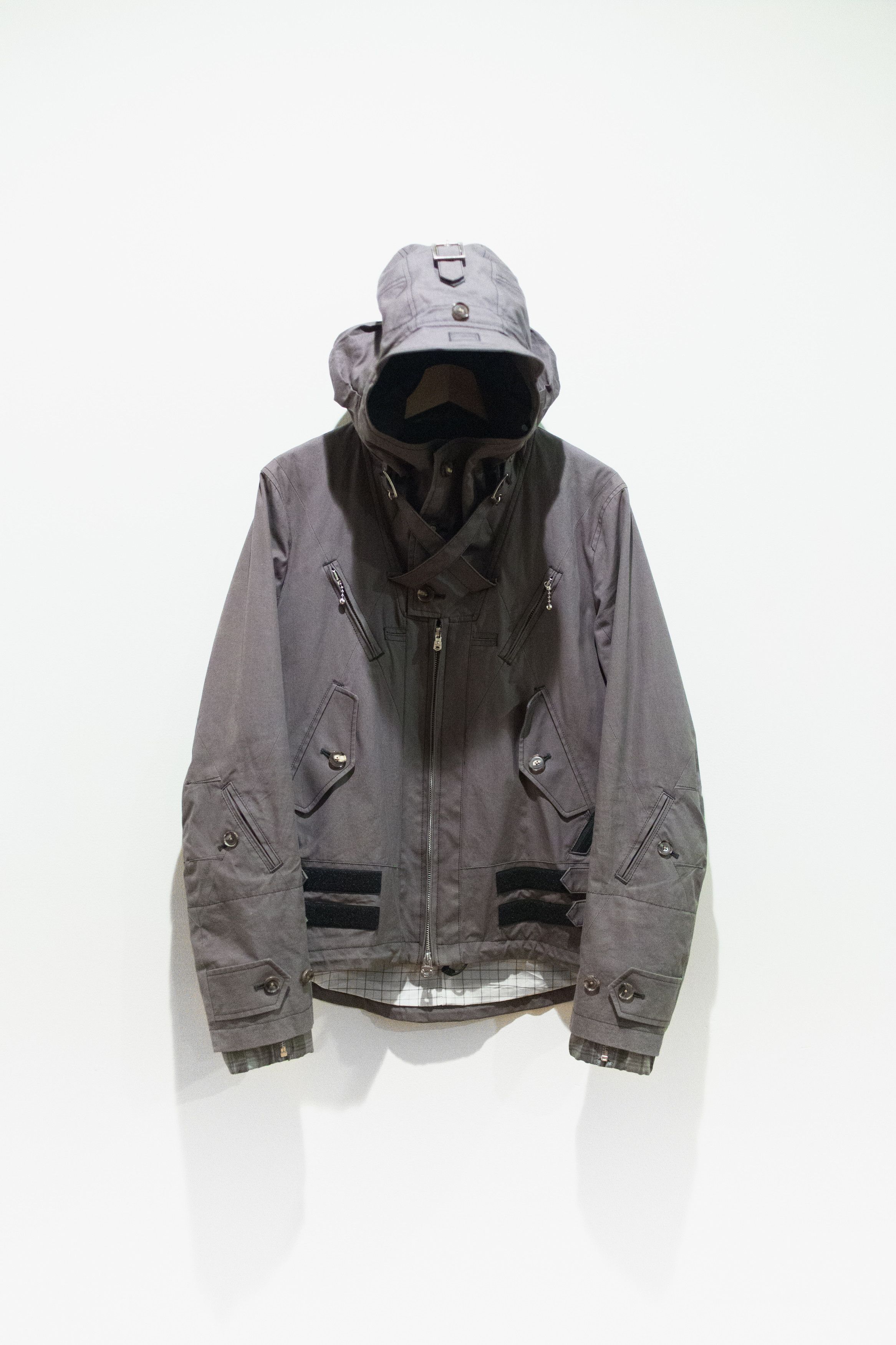 TAKAHIROMIYASHITA The Soloist. John Doe(s) Print Monster Shaped Jacket -  Natural