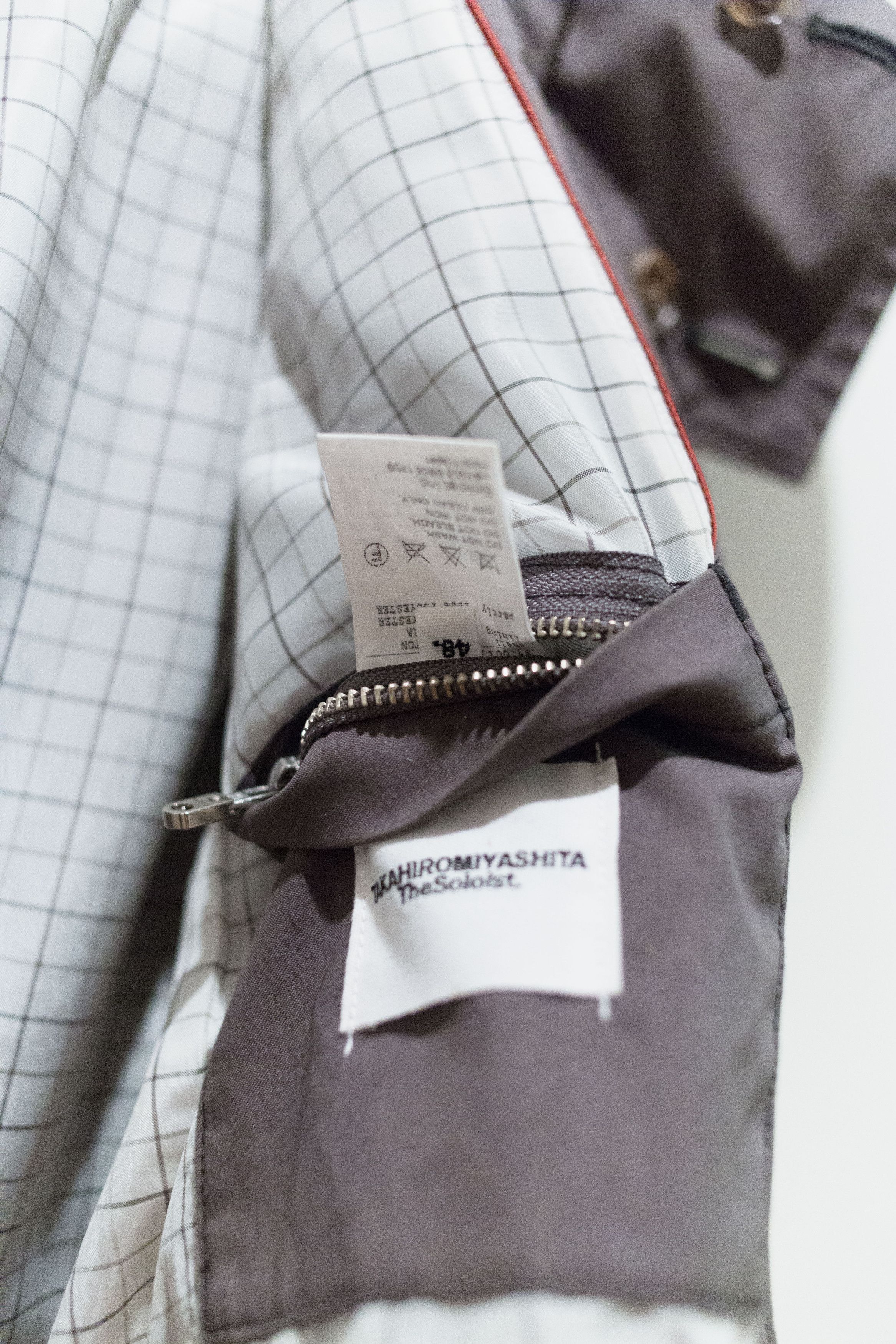 Takahiromiyashita The Soloist. SS16 'MiXture' Ventile Rain Takahiromiyashita The Soloist. SS16 'MiXture' Ventile Rain