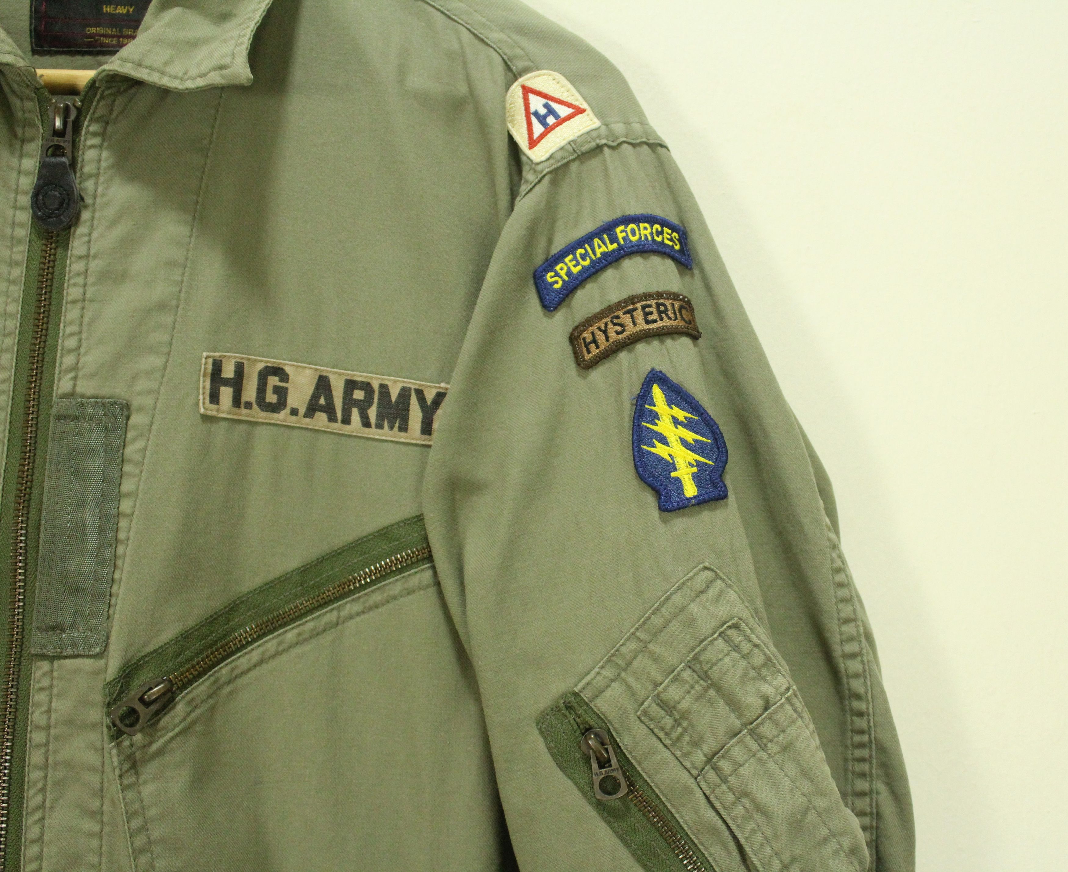 Hysteric Glamour HYSTERIC GLAMOUR Jumpsuit Army Patches 90s Size US M / EU 48-50 / 2 - 4 Thumbnail